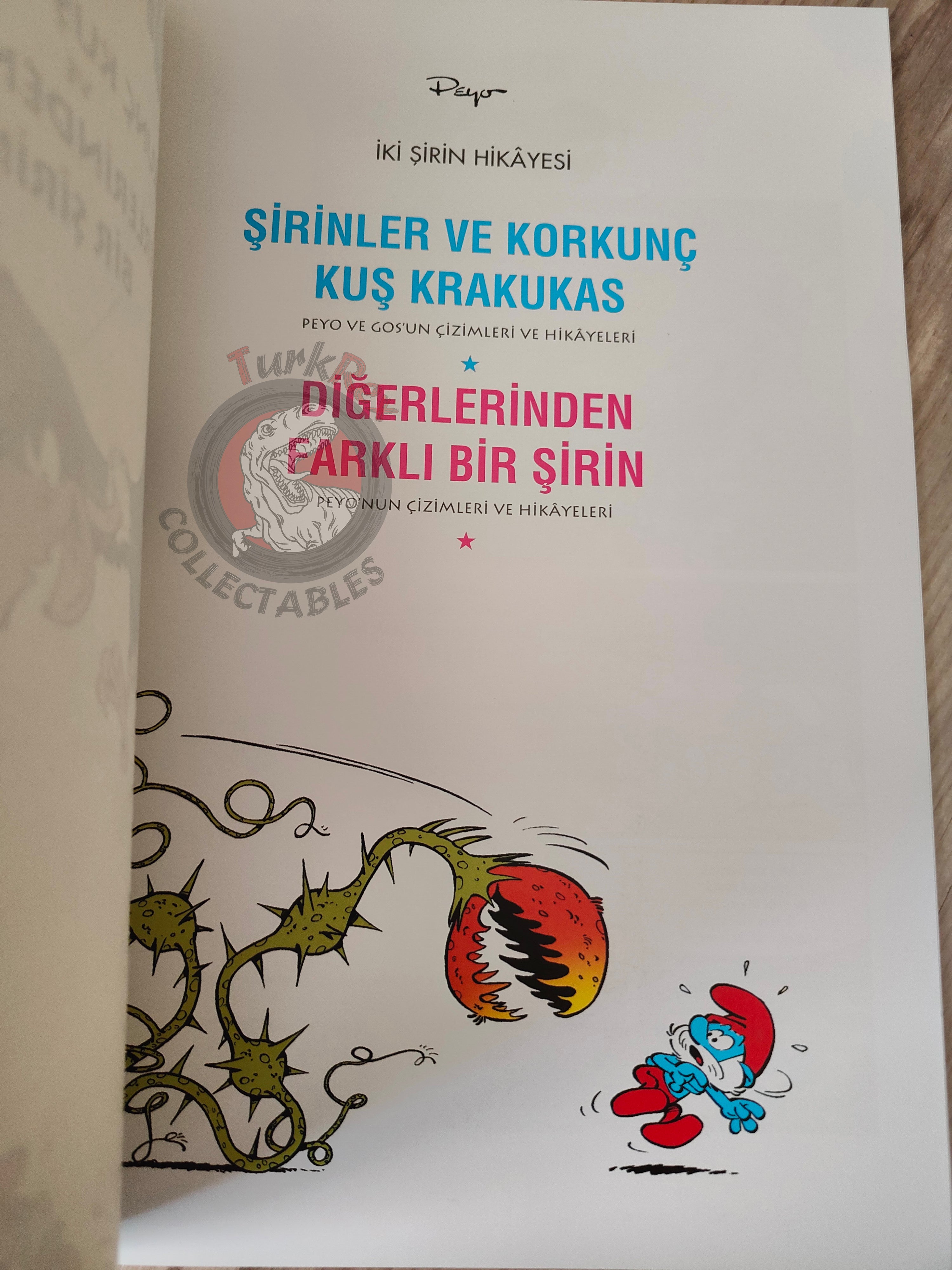 The Smurfs #5 The Smurfs and the Howlibird 2011 Turkish Comic Turkey Schtroumpf