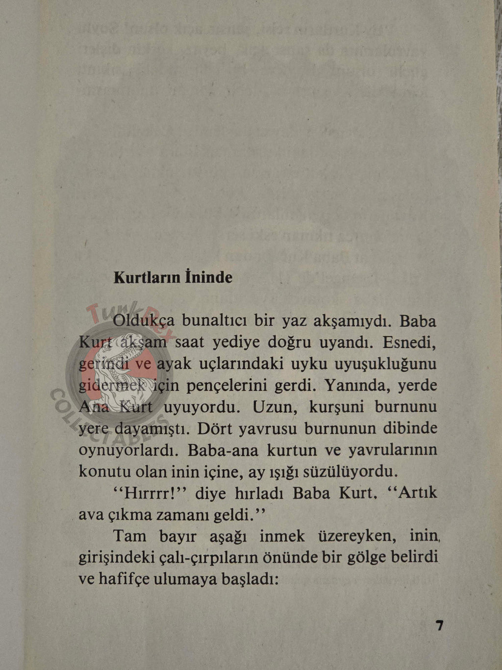 Rudyard Kipling – The Jungle Book 1983 Turkish Book Turkey Illustrated
