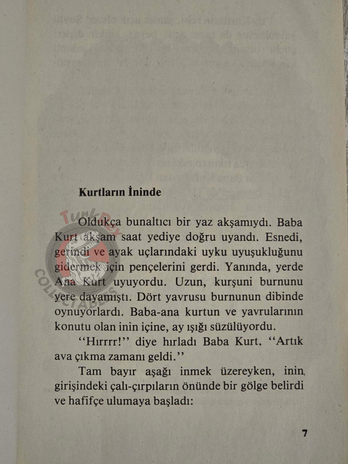 Rudyard Kipling – The Jungle Book 1983 Turkish Book Turkey Illustrated