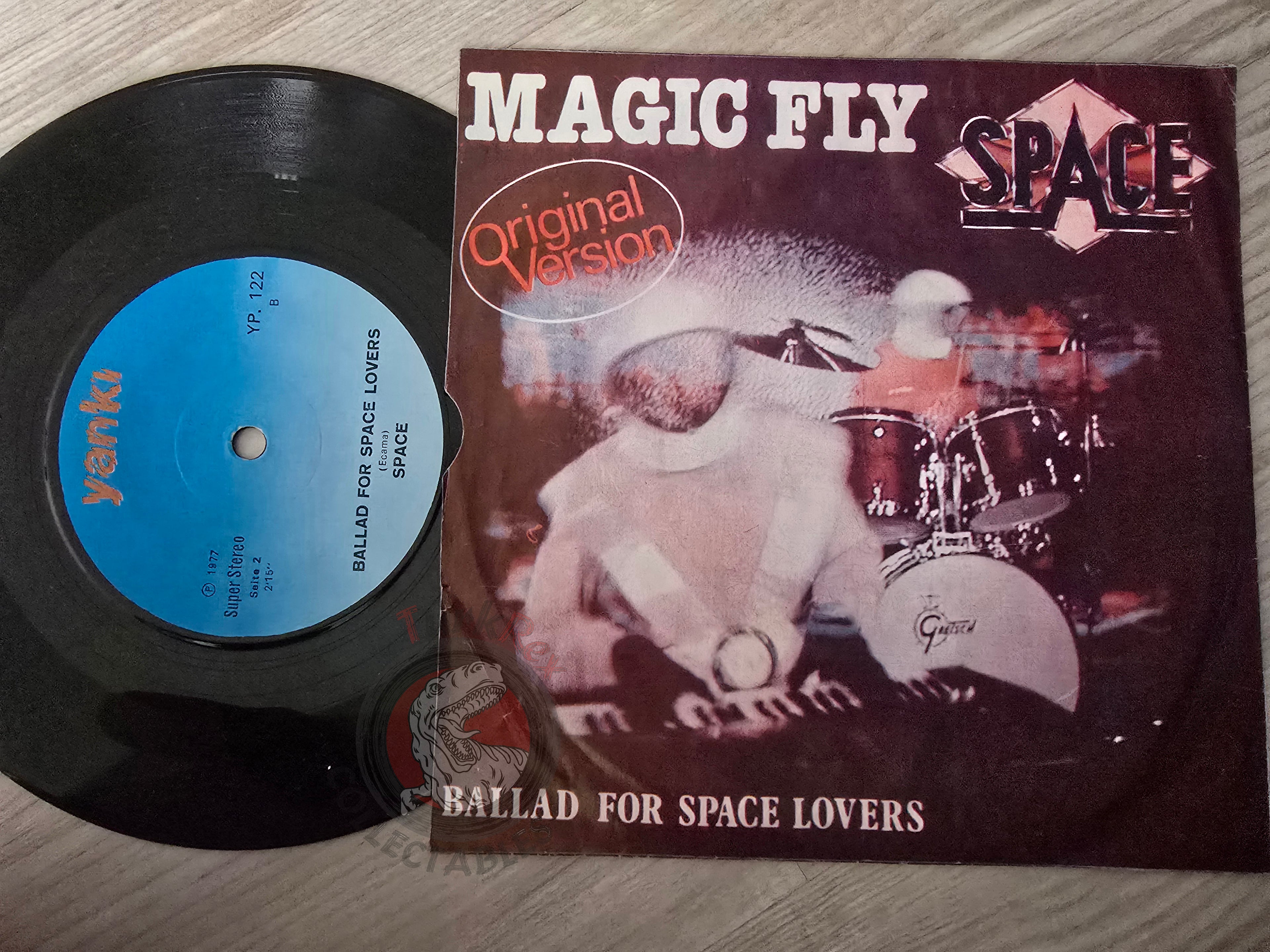 Space – Magic Fly 7" Turkish Pressing Vinyl Turkey Edition