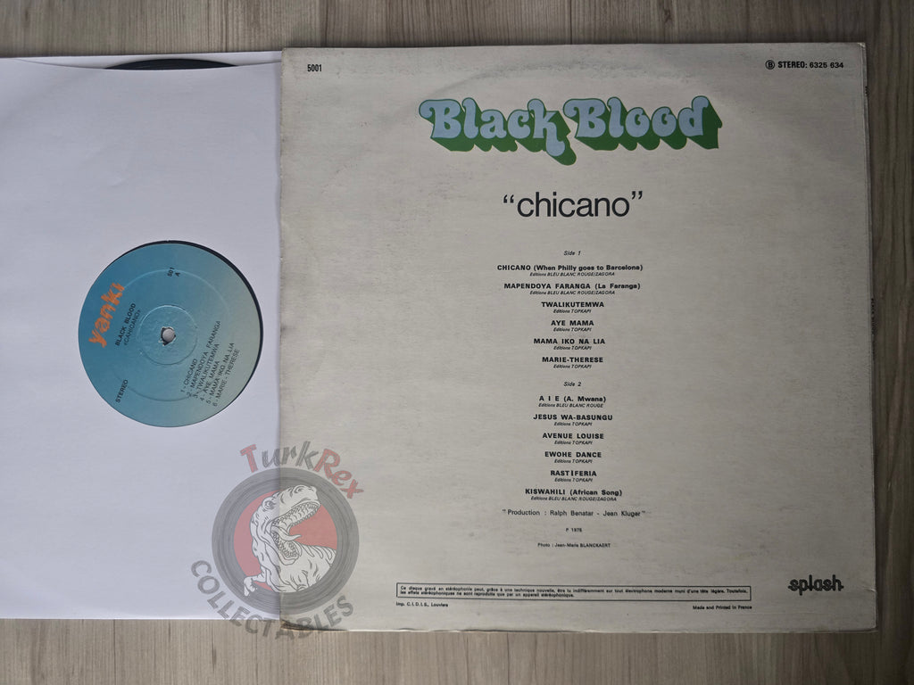 Black Blood – Chicano Turkish Pressing Vinyl Turkey Edition 1