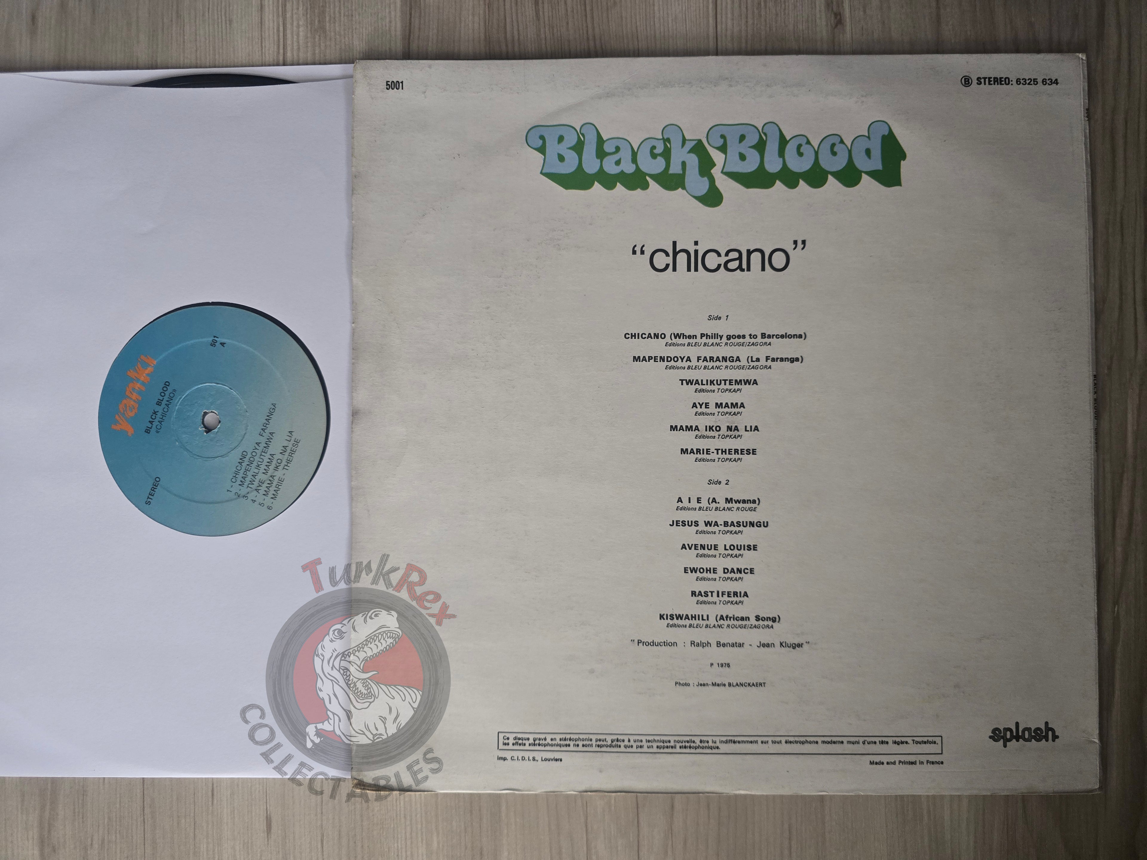 Black Blood – Chicano Turkish Pressing Vinyl Turkey Edition 1