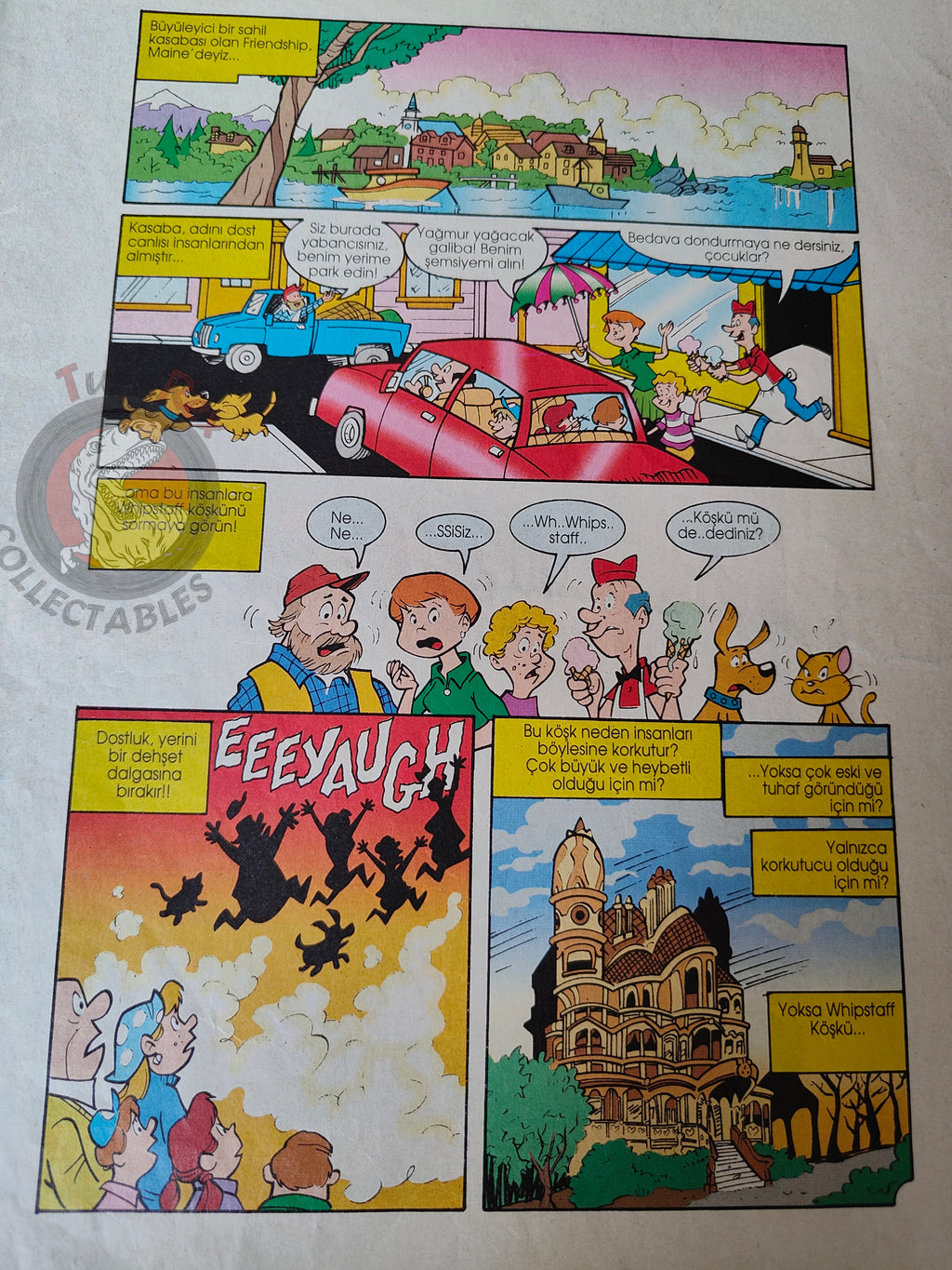 Casper the Friendly Ghost Magazine – Issue #2 1995 Turkish Comic Turkey