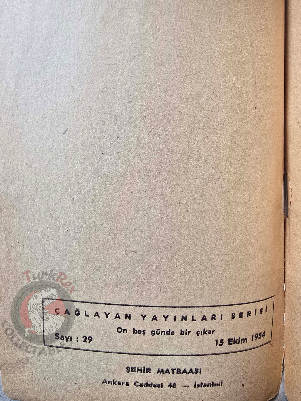 Caryl Chessman – Cell 2455, Death Row 1954 1st Turkish Book Turkey