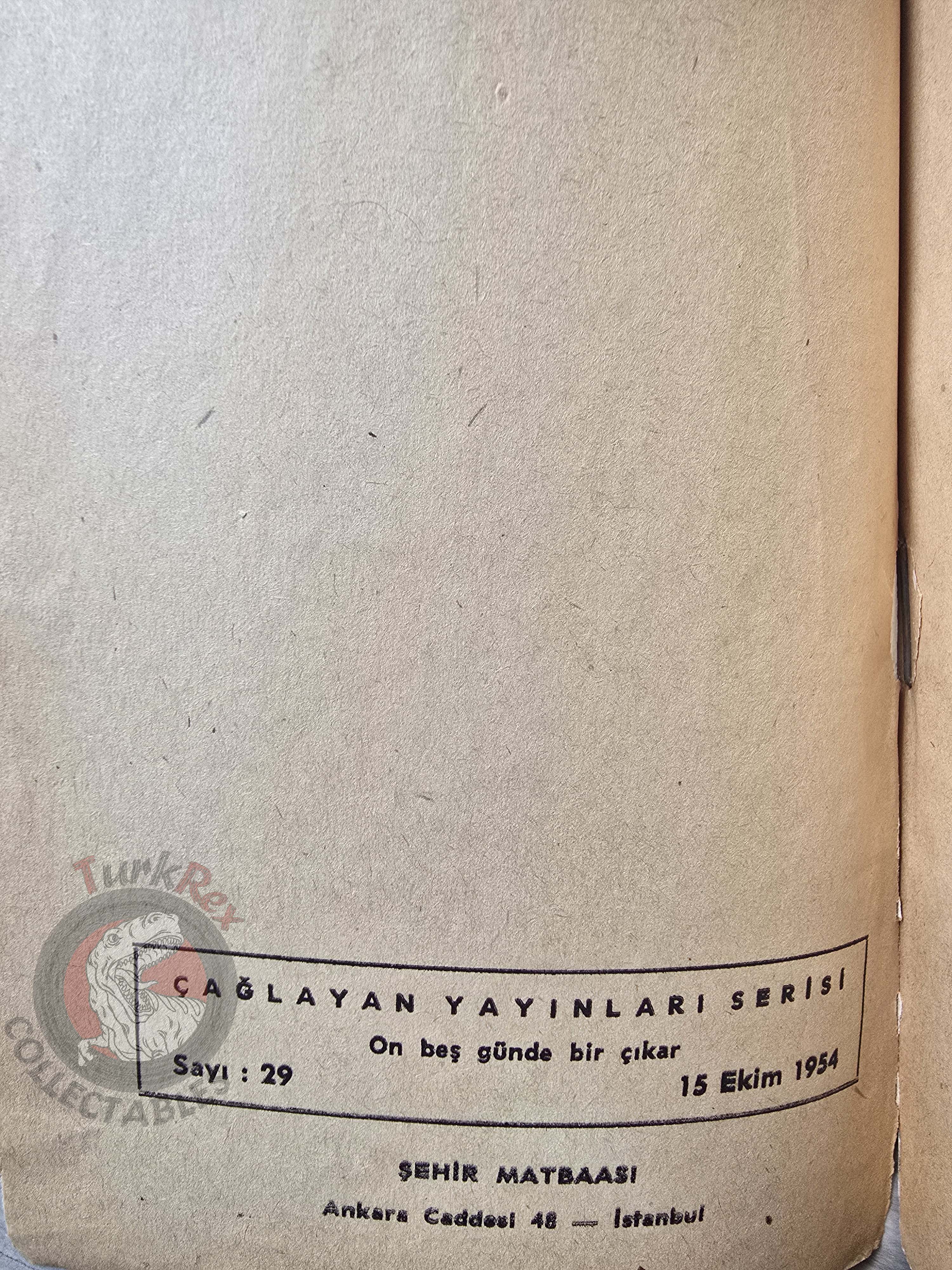 Caryl Chessman – Cell 2455, Death Row 1954 1st Turkish Book Turkey
