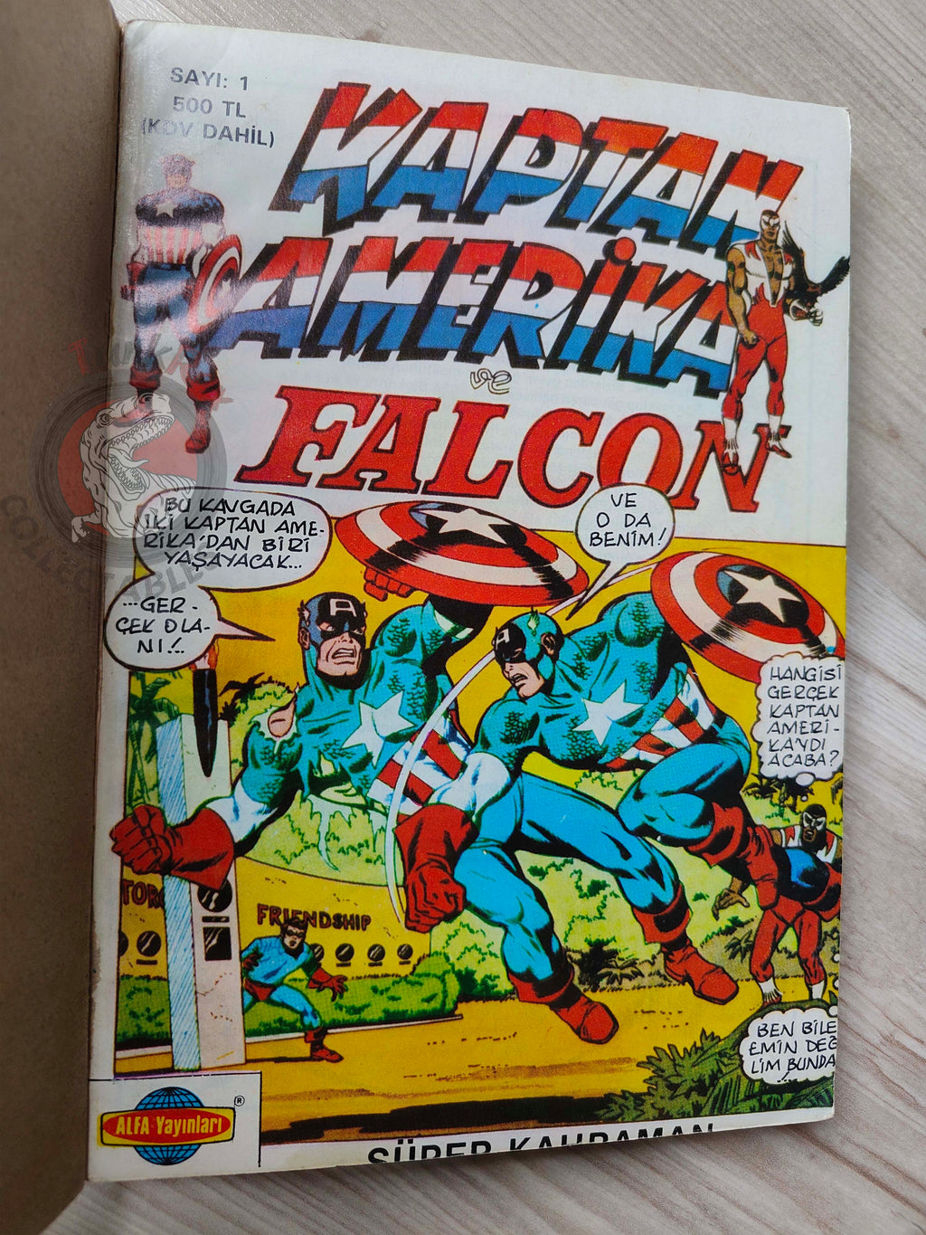 Captain America – Volume 1 1989 Turkish Comic Turkey