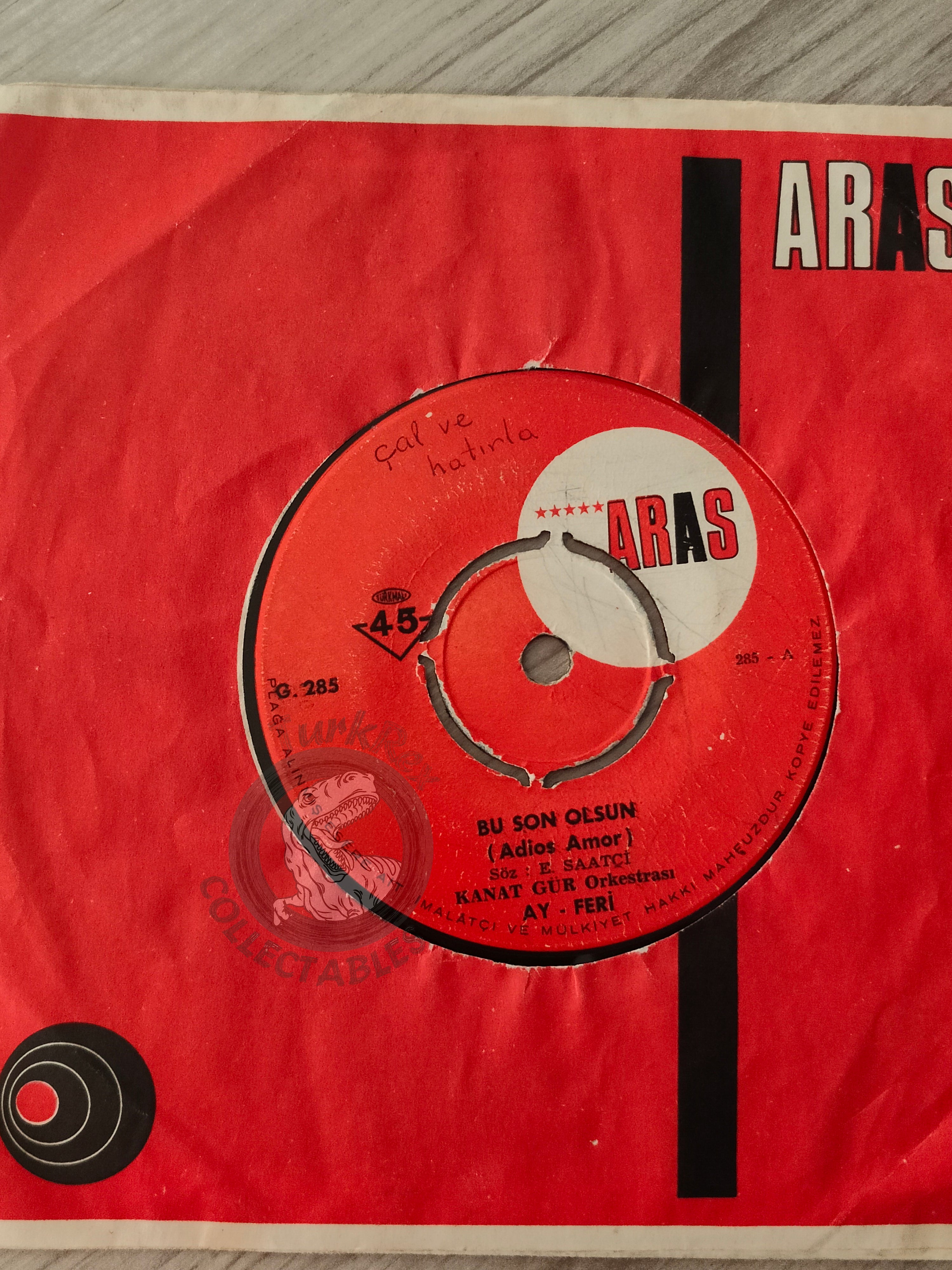 Ay-feri – Bu Son Olsun 7" Turkish Pressing Vinyl Turkey Edition Sheila