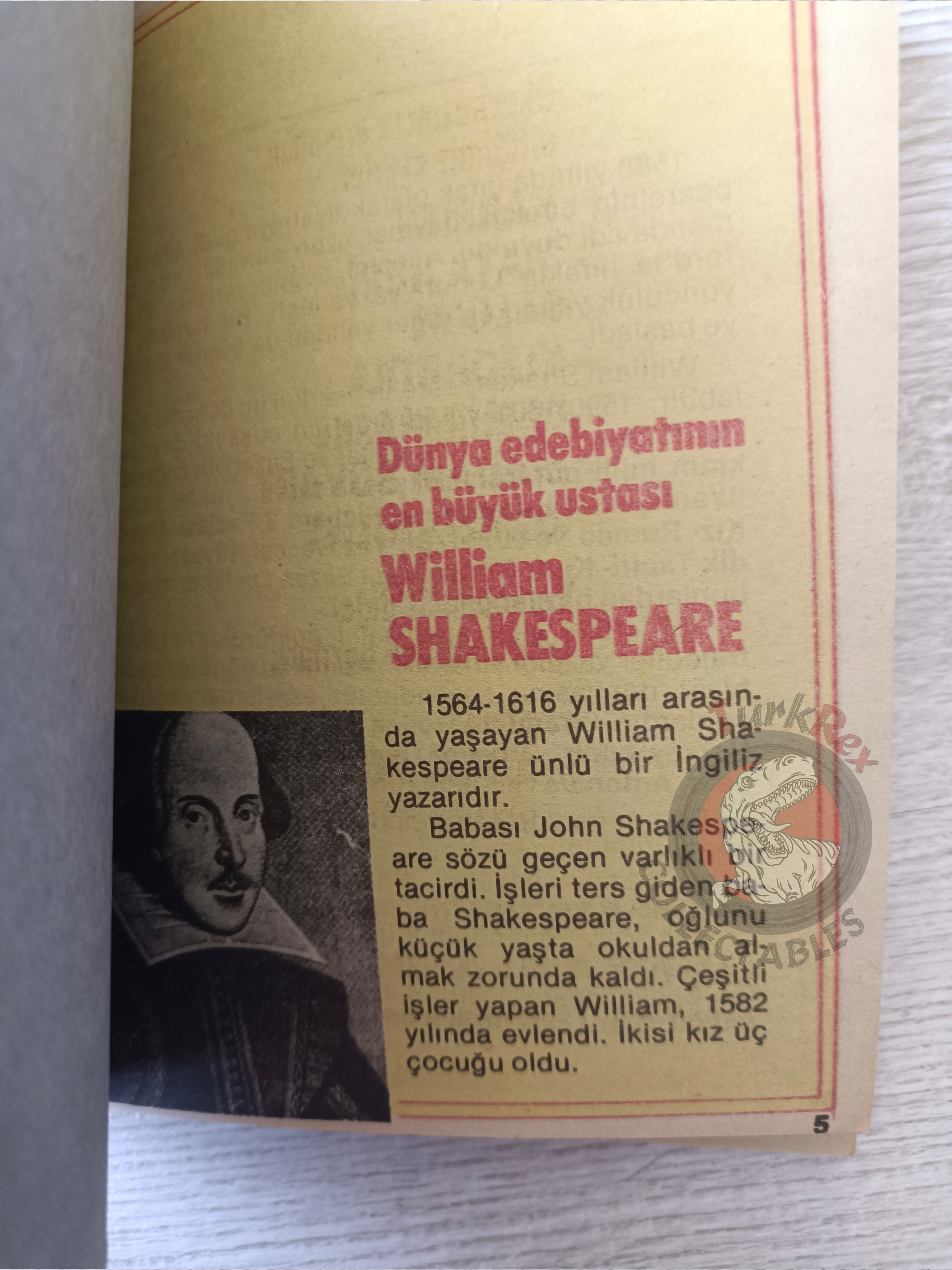 Romeo and Juliet –  William Shakespeare Turkish Comic Turkey Classics Illustrated