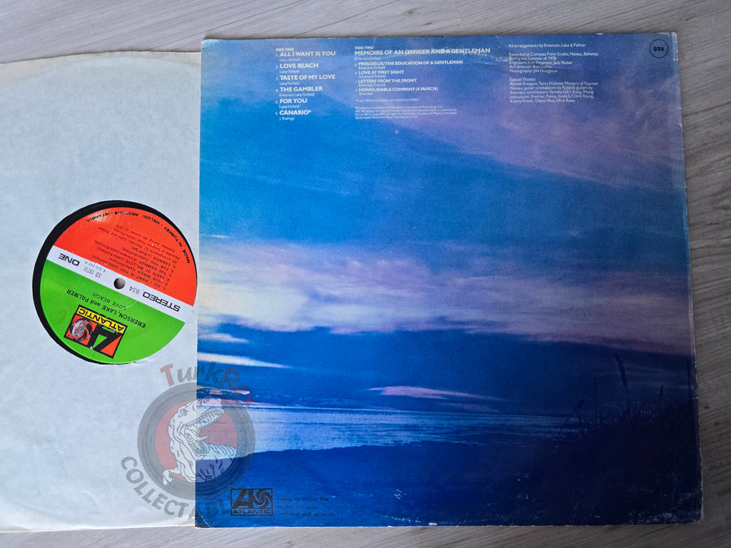 Emerson, Lake & Palmer – Love Beach Turkish Pressing Vinyl Turkey Edition