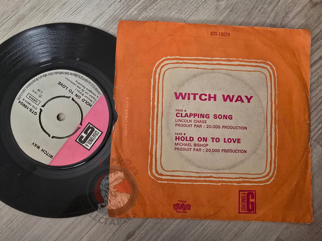 Witch Way – Clapping Song 7" Turkish Pressing Vinyl Turkey Edition
