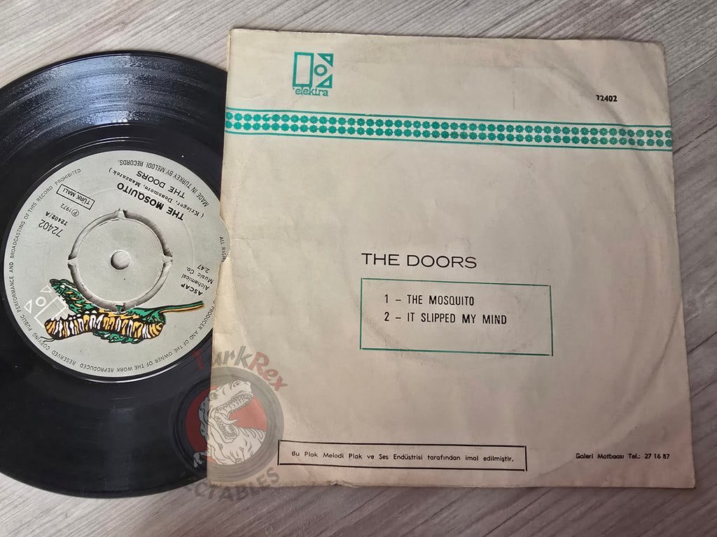 The Doors – The Mosquito 7" Turkish Pressing Vinyl Turkey Edition