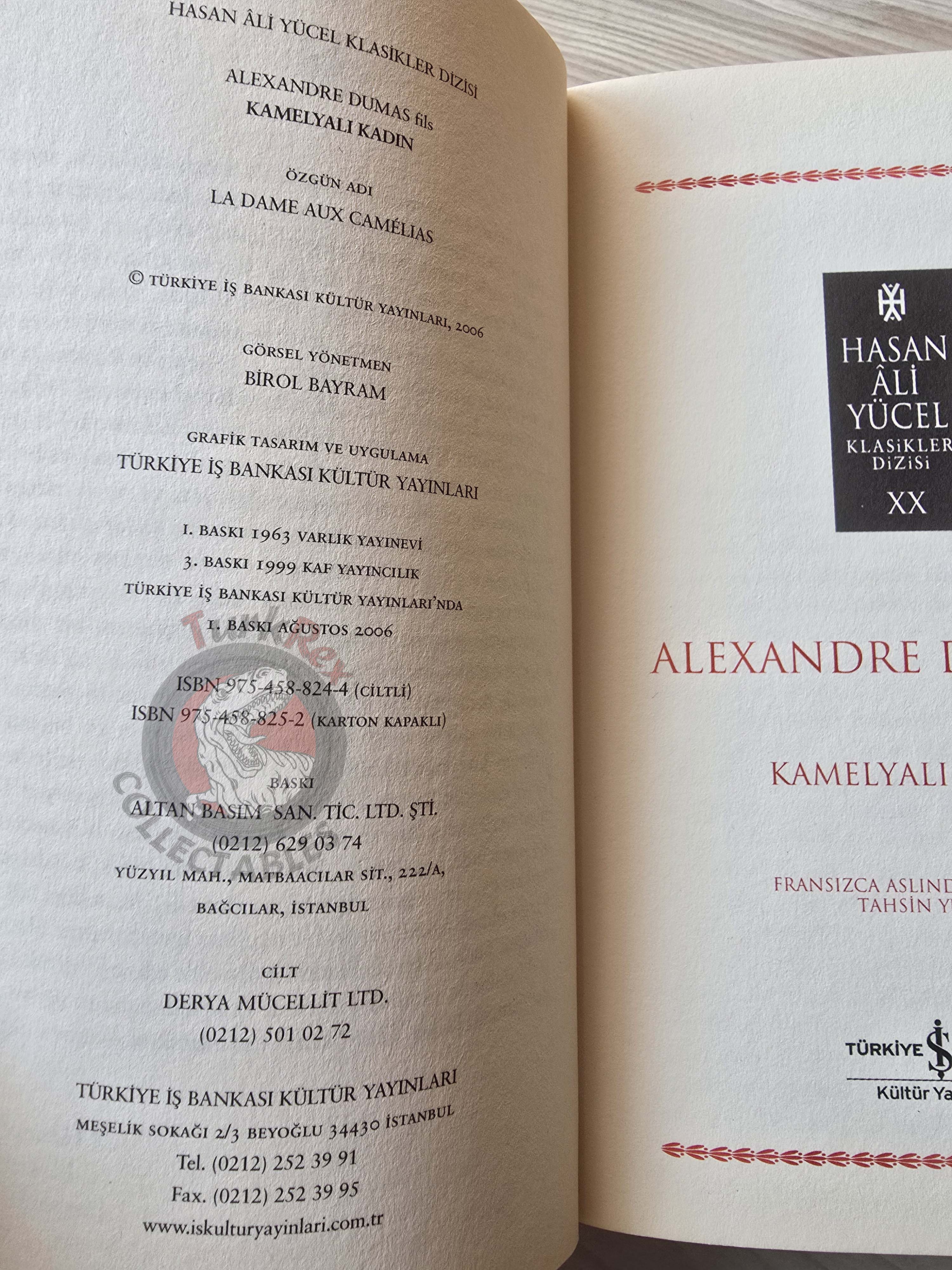 Alexandre Dumas – The Knight of Sainte-Hermine 2016 Turkish Book Turkey
