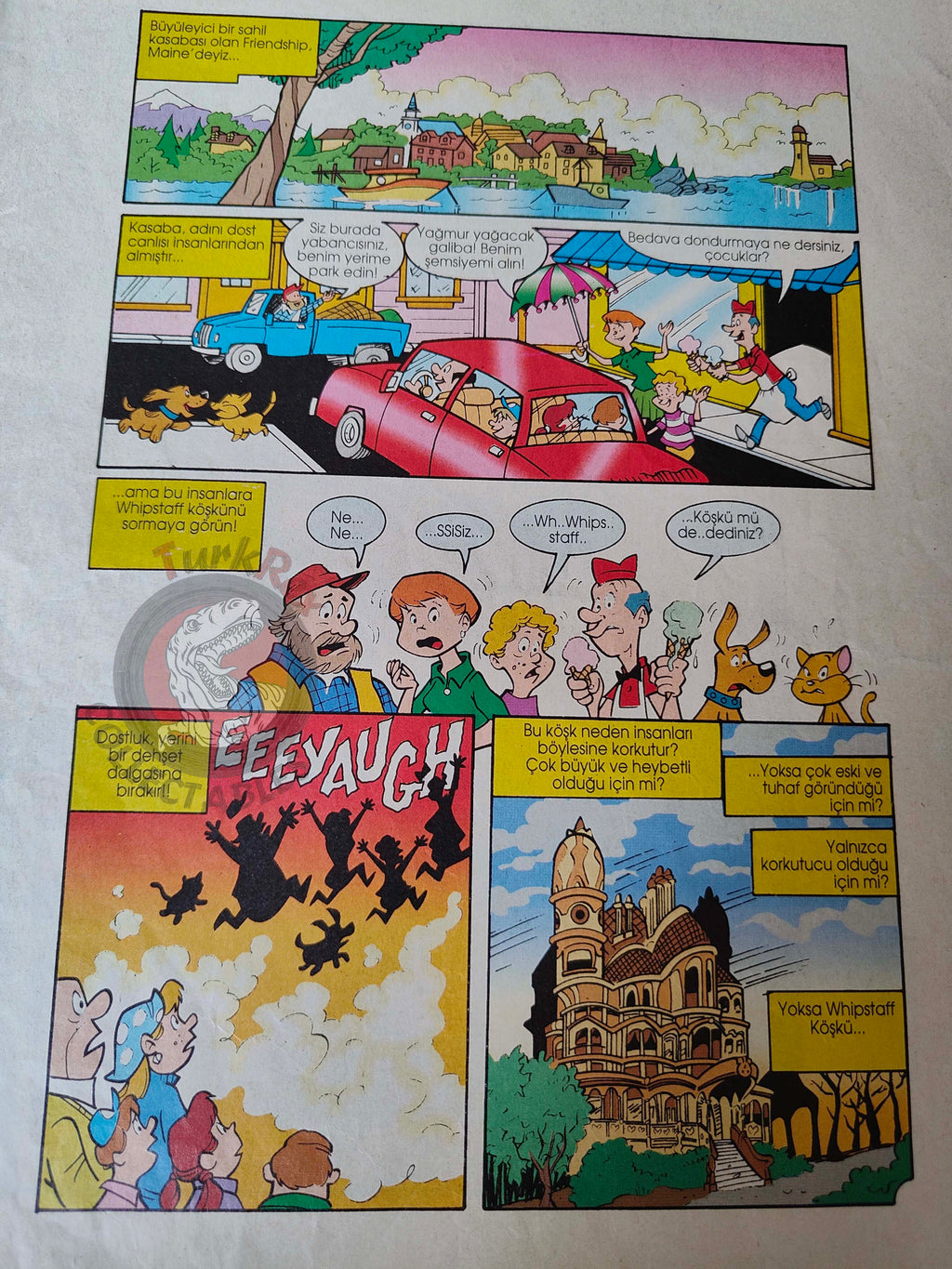 Casper the Friendly Ghost Magazine – Issue #2 1995 Turkish Comic Turkey
