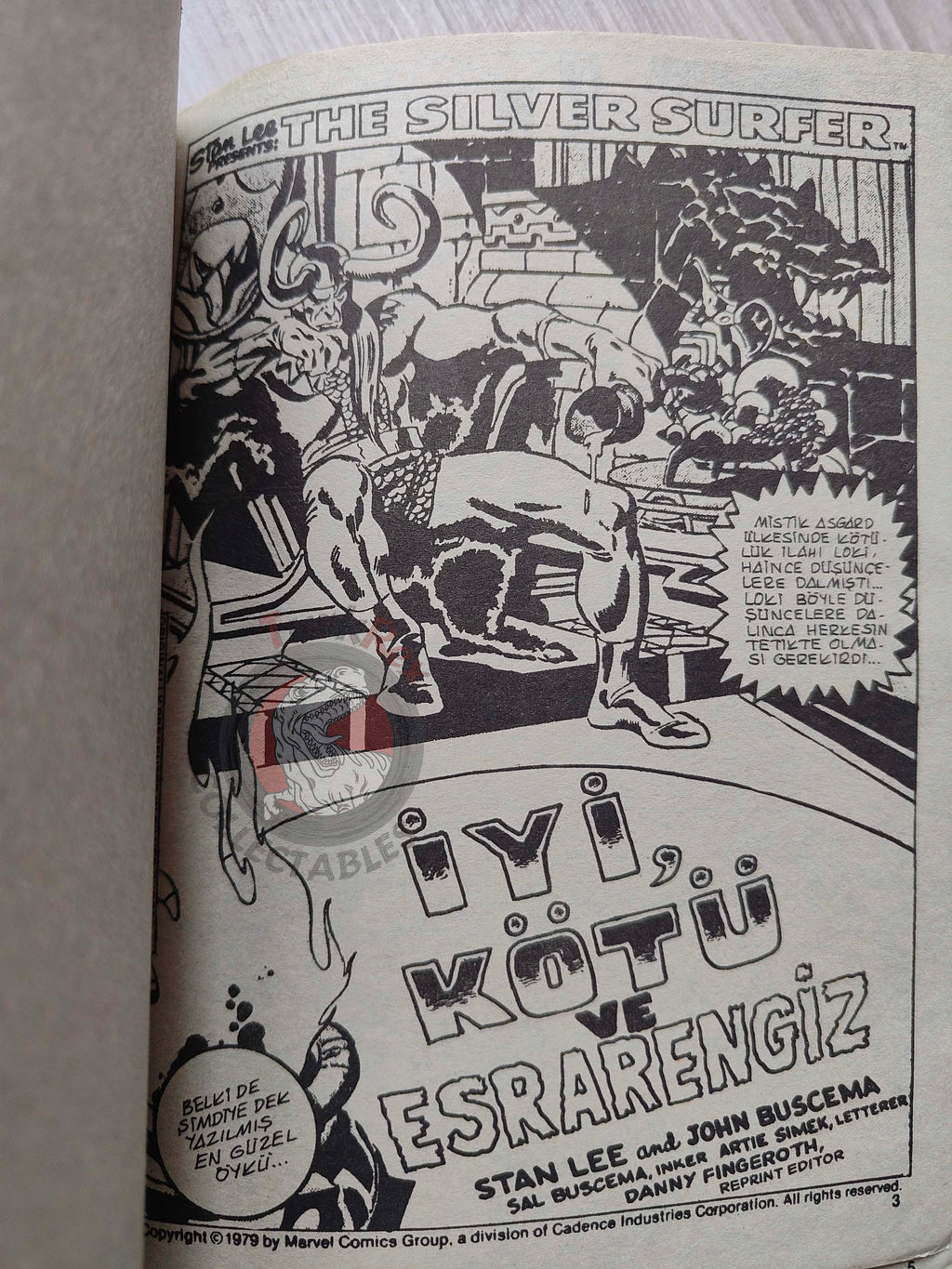 Silver Surfer Vol #2 1988 Turkish Comic Turkey #4 #5 #6  Super-Villain Classics #1