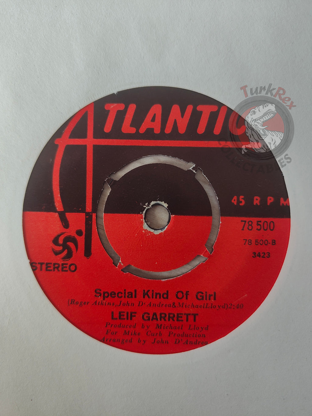 Leif Garrett – Surfin' USA 7" Turkish Pressing Vinyl Turkey Edition