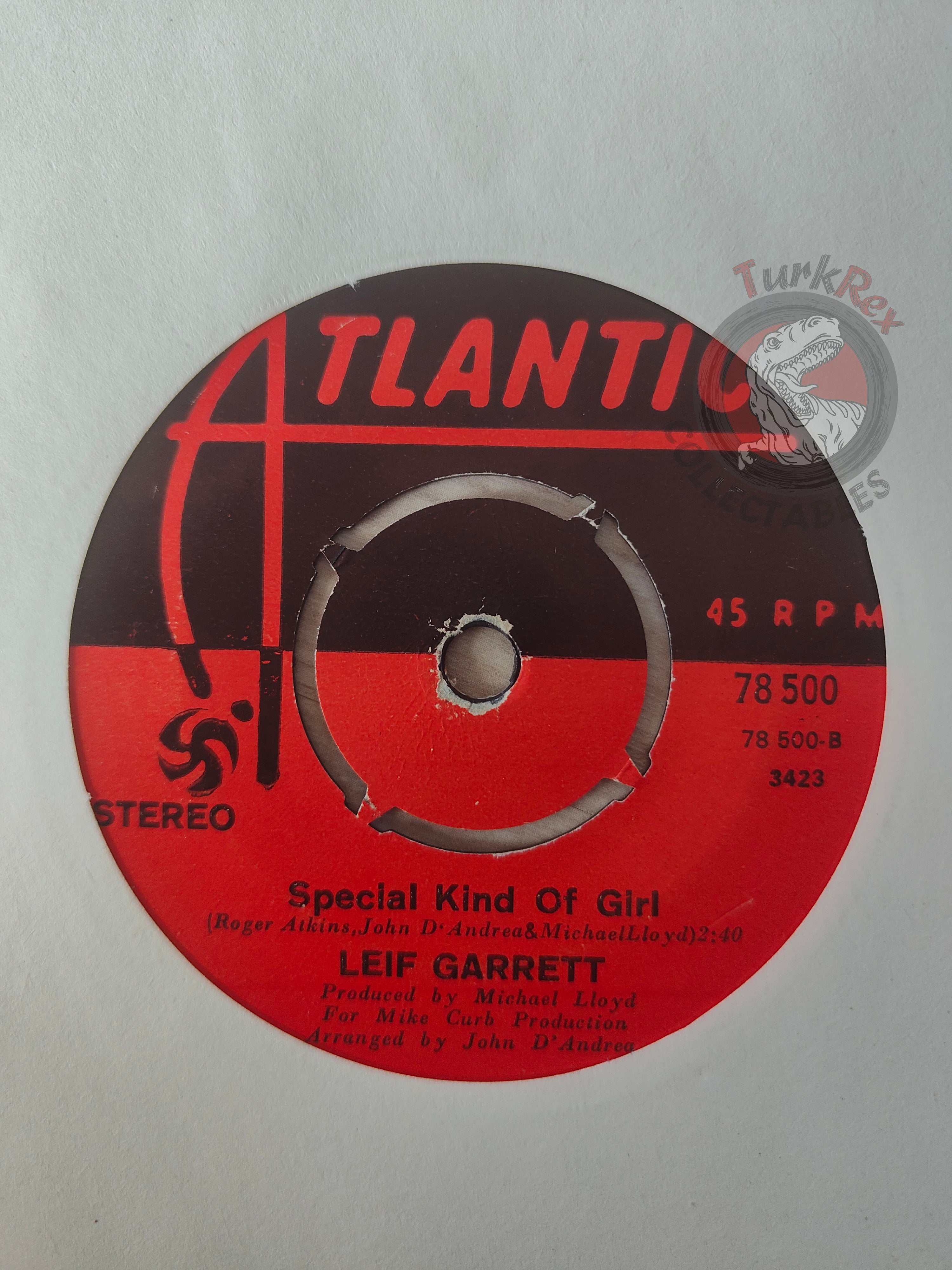 Leif Garrett – Surfin' USA 7" Turkish Pressing Vinyl Turkey Edition