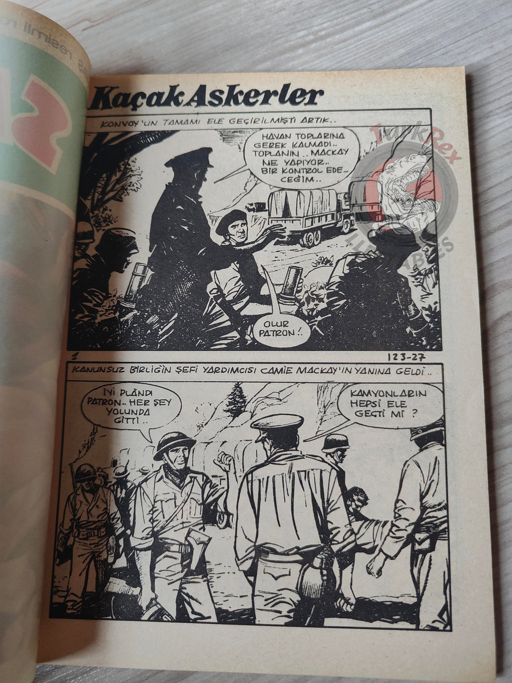 War Picture Library #4 1981 Turkish Comic Turkey WW2 stories