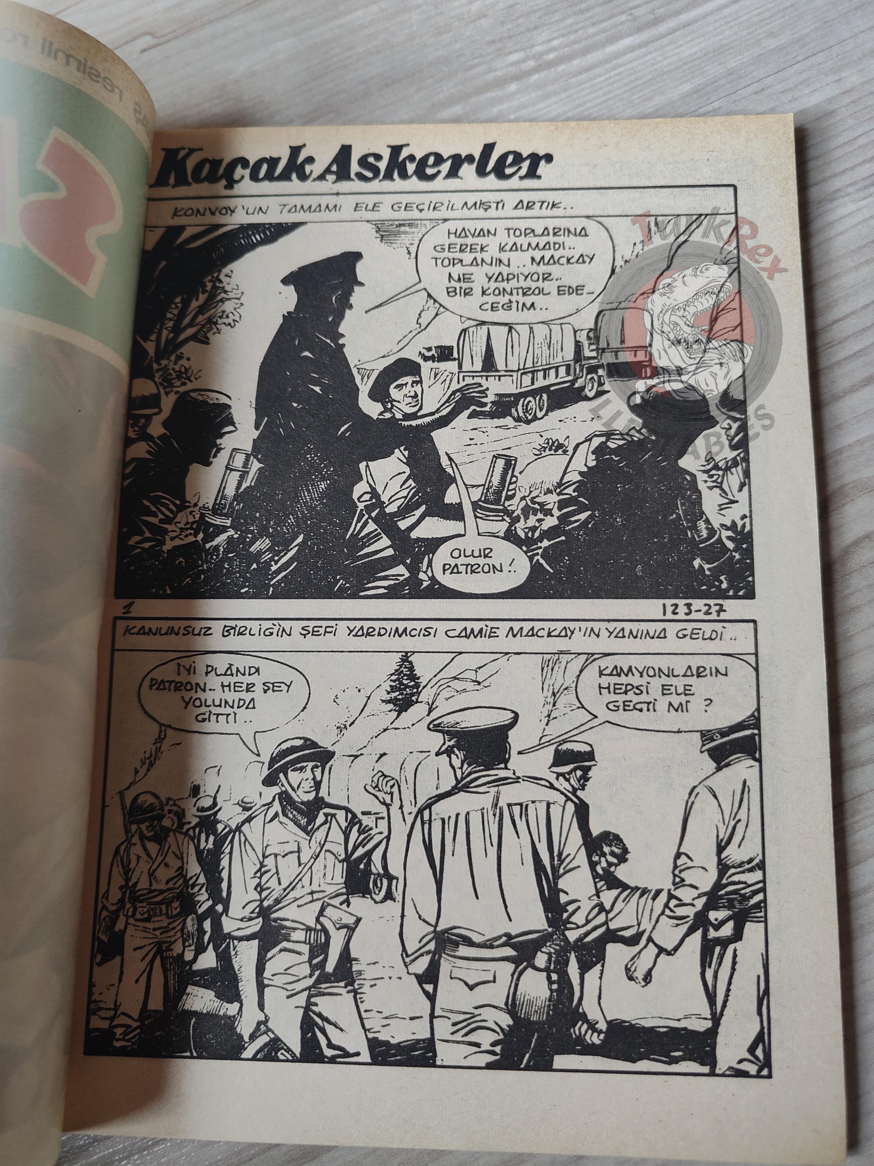 War Picture Library #4 1981 Turkish Comic Turkey WW2 stories