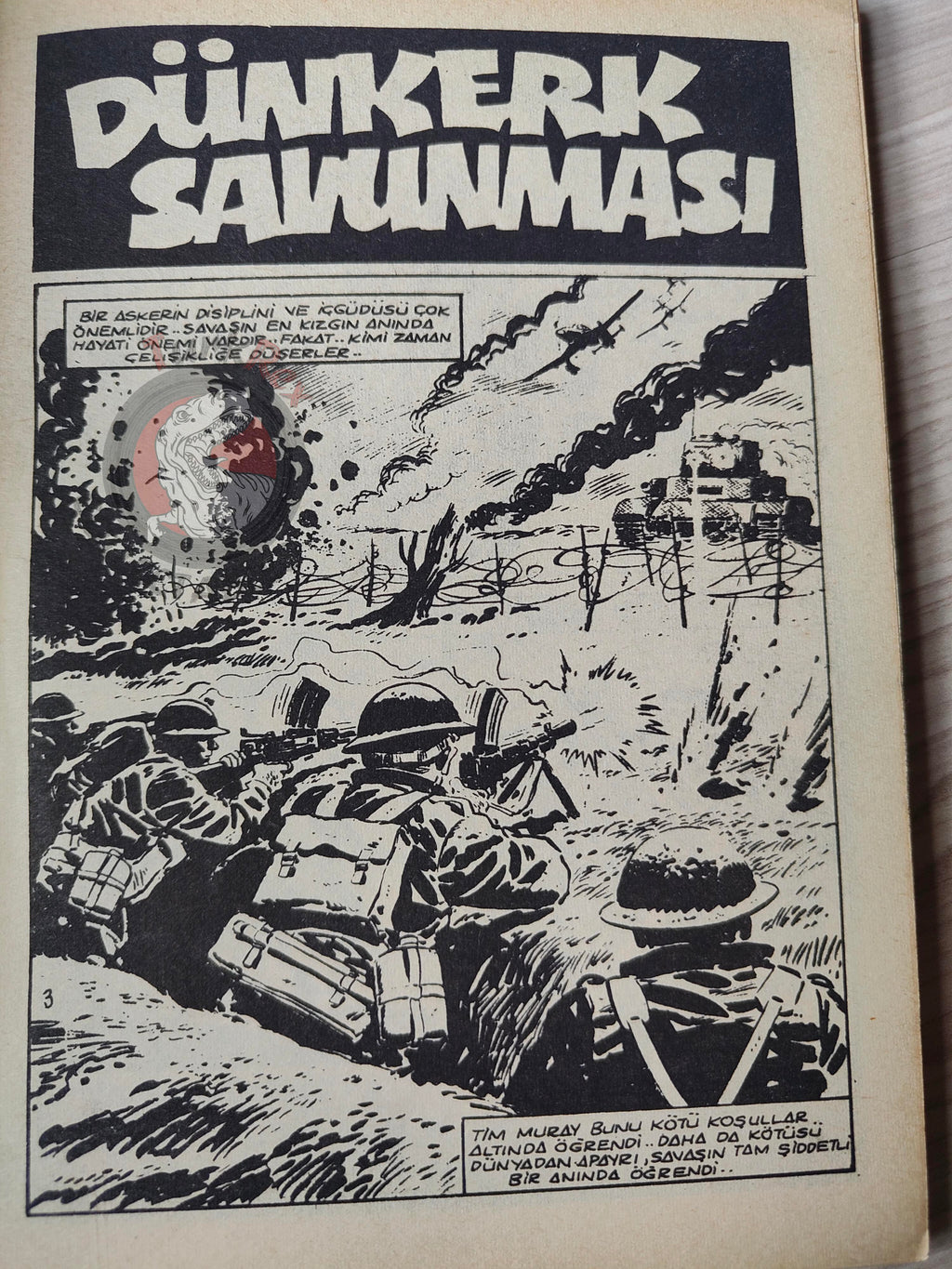 War Picture Library #1 1978 Turkish Comic Turkey WW2 stories