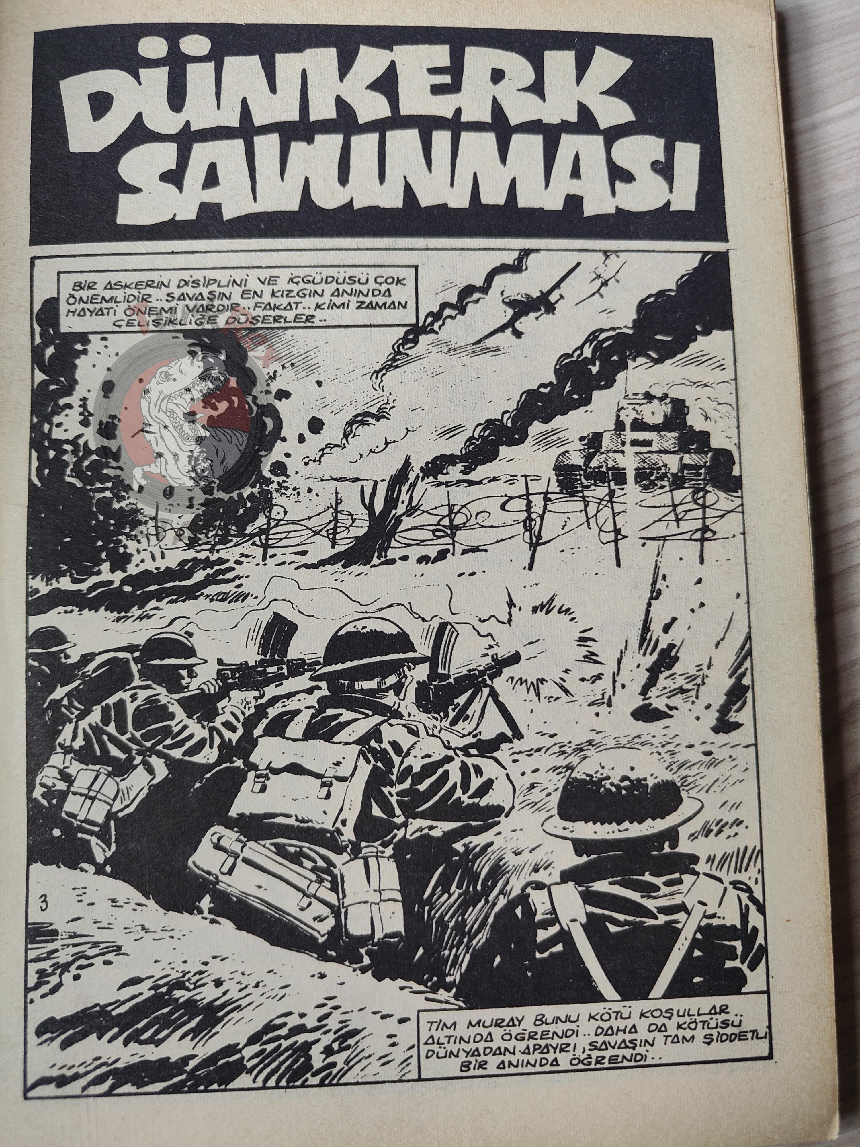 War Picture Library #1 1978 Turkish Comic Turkey WW2 stories