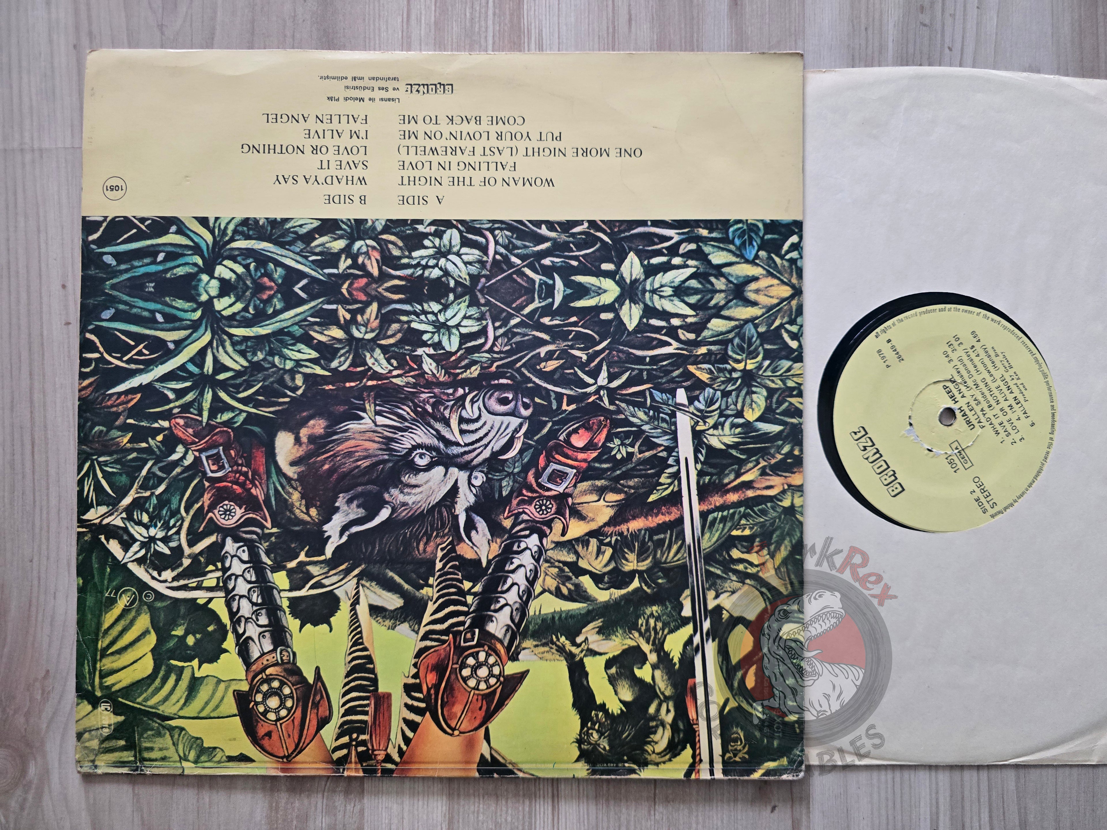 Uriah Heep – Fallen Angel Turkish Pressing Vinyl Turkey Edition