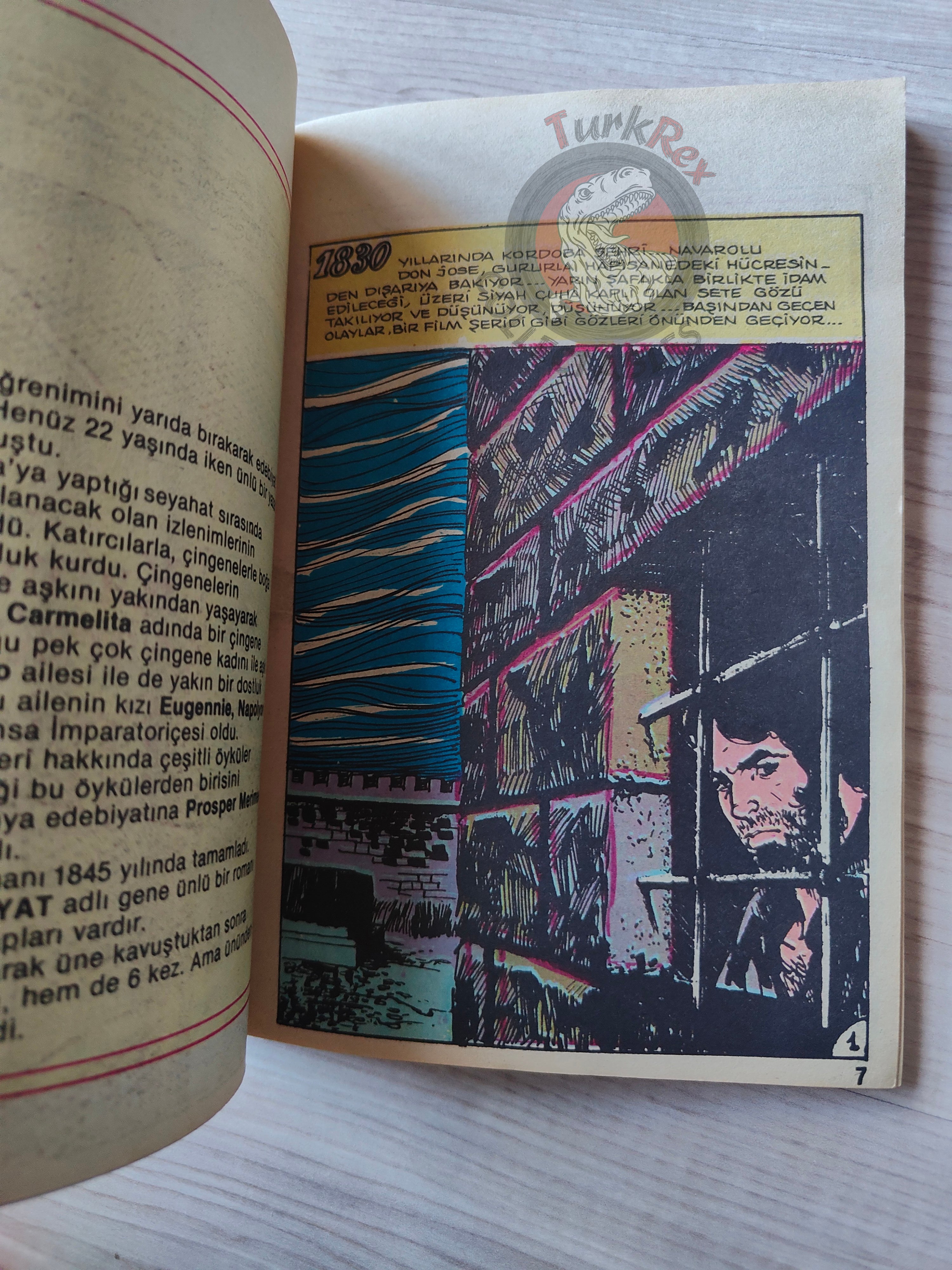 Carmen – Prosper Merimee Turkish Comic Turkey Classics Illustrated