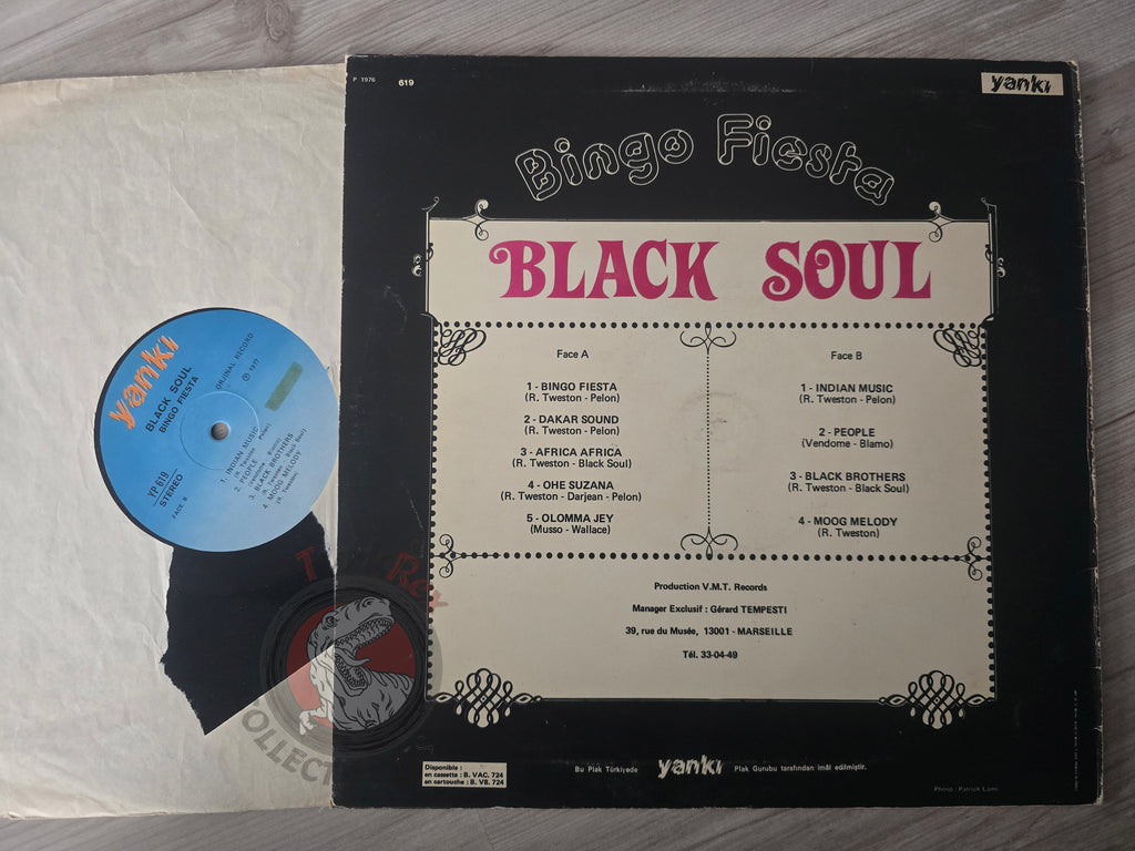 Black Soul – Bingo Fiesta Turkish Pressing Vinyl Turkey Edition