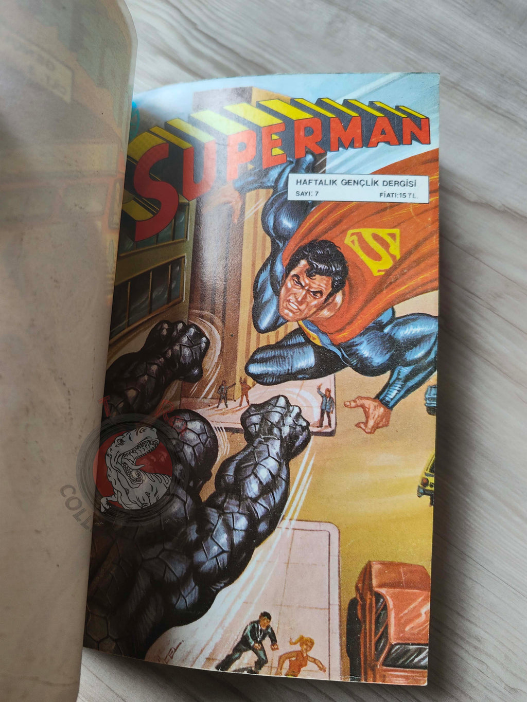 Superman Vol #3 1980s Turkish Comic Turkey #329 #331 #332 Superboy #232