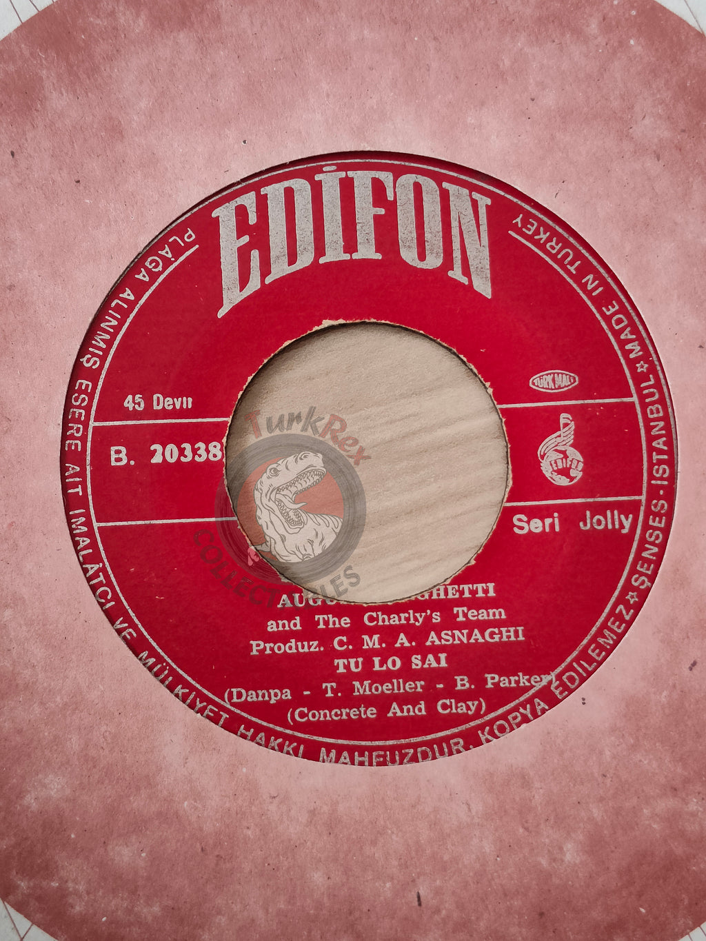 Augusto Righetti – Shame And Scandal In The Family 7" Turkish Pressing Vinyl Turkey Edition