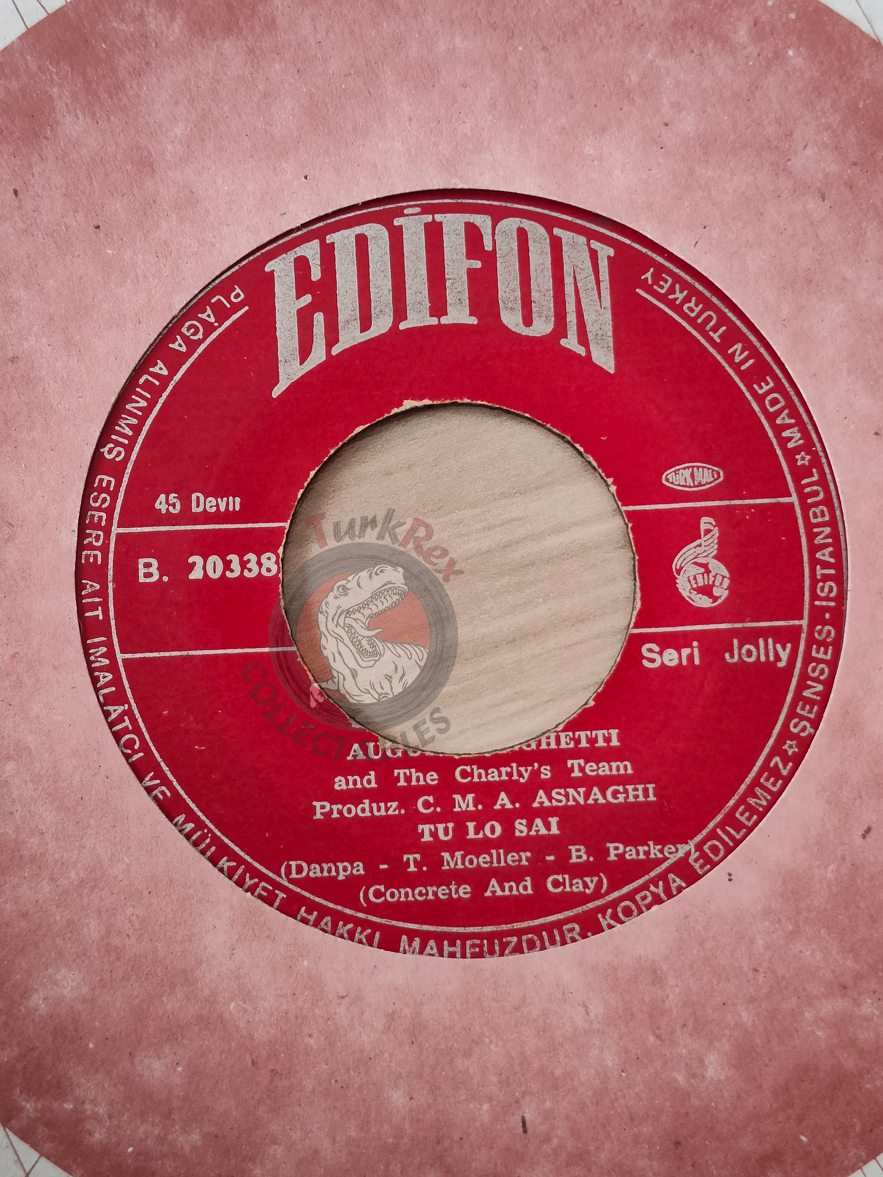 Augusto Righetti – Shame And Scandal In The Family 7" Turkish Pressing Vinyl Turkey Edition