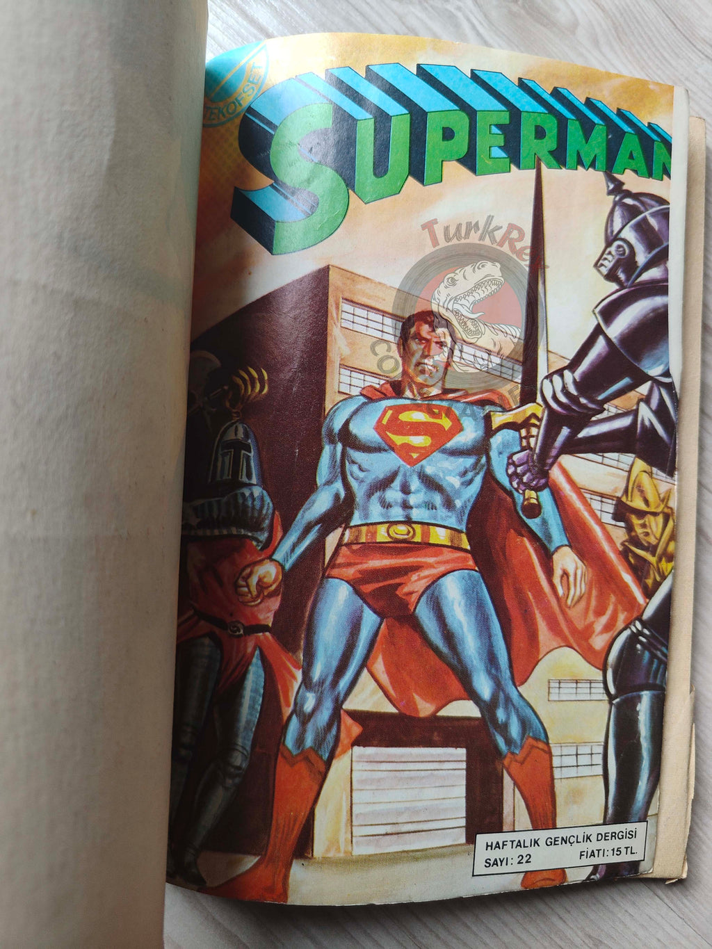 Superman Vol #8 1980s Turkish Comic Turkey #240 #223 #334 #335 Action Comics #401