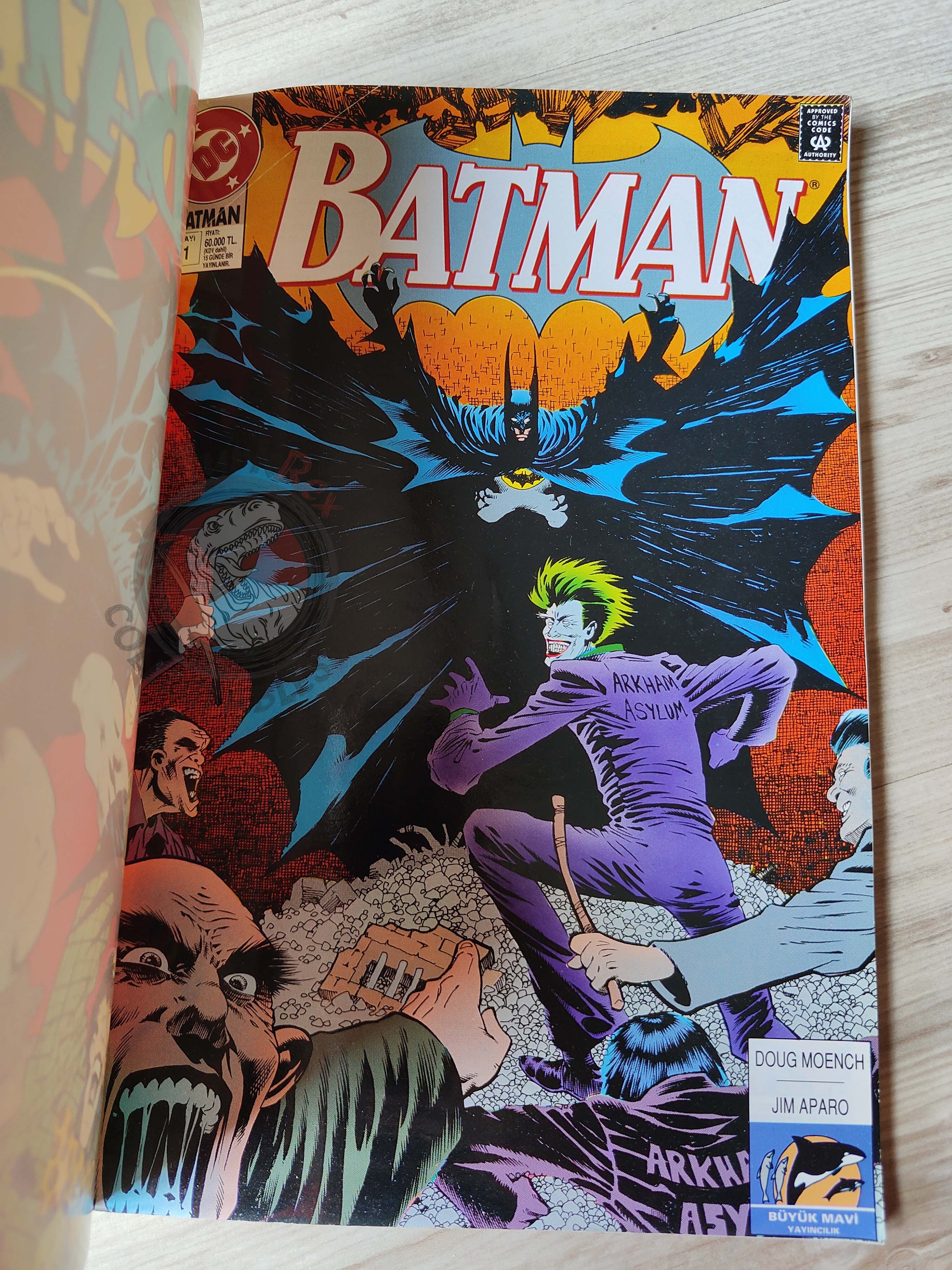 Batman: Knightfall Volume 1 1995 Turkish Comic Turkey  #491 #492 #493 #659