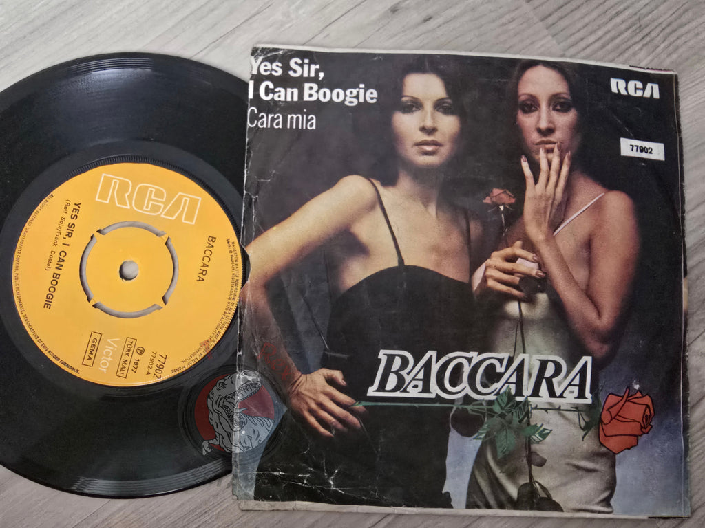 Baccara – Yes Sir, I Can Boogie 7" Turkish Pressing Vinyl Turkey Edition