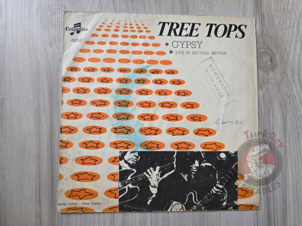 The Treetops – Gypsy 7" Turkish Pressing Cover Only Turkey Edition Promo