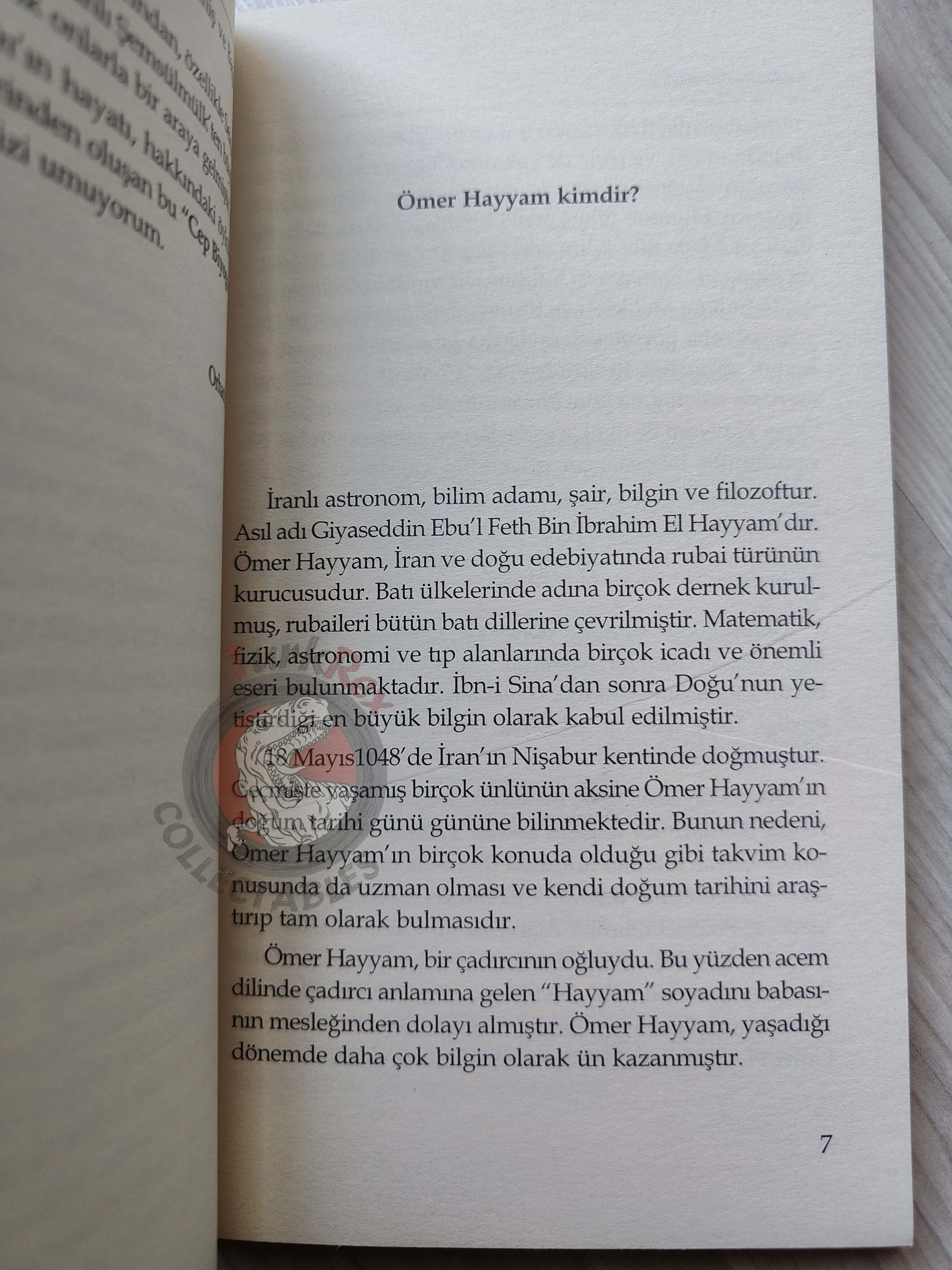 Rubaiyat of Omar Khayyam Biography 2013 Turkish Book Turkey