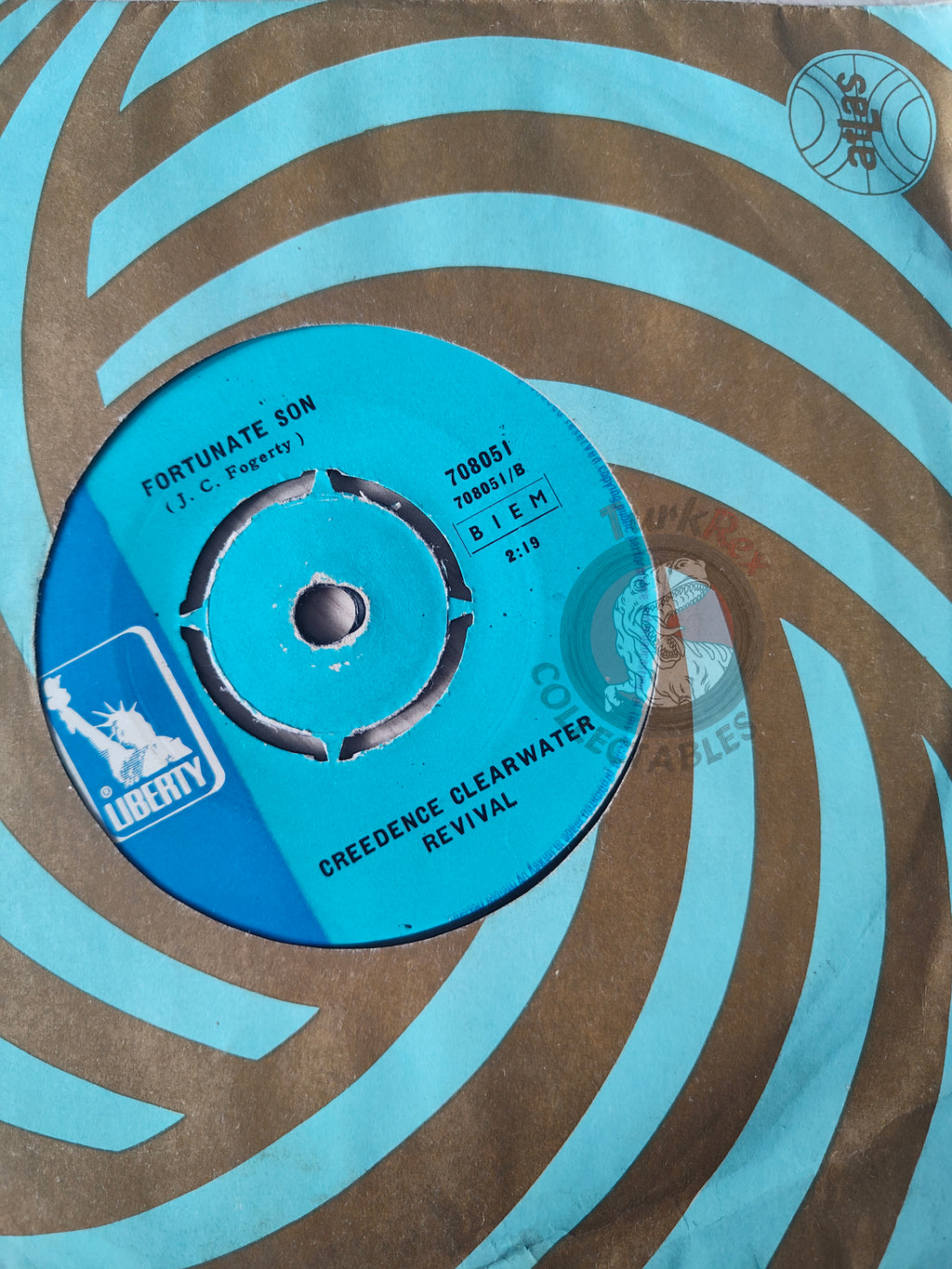 Creedence Clearwater Revival – Down On The Corner 7" Turkish Pressing Vinyl Turkey Edition