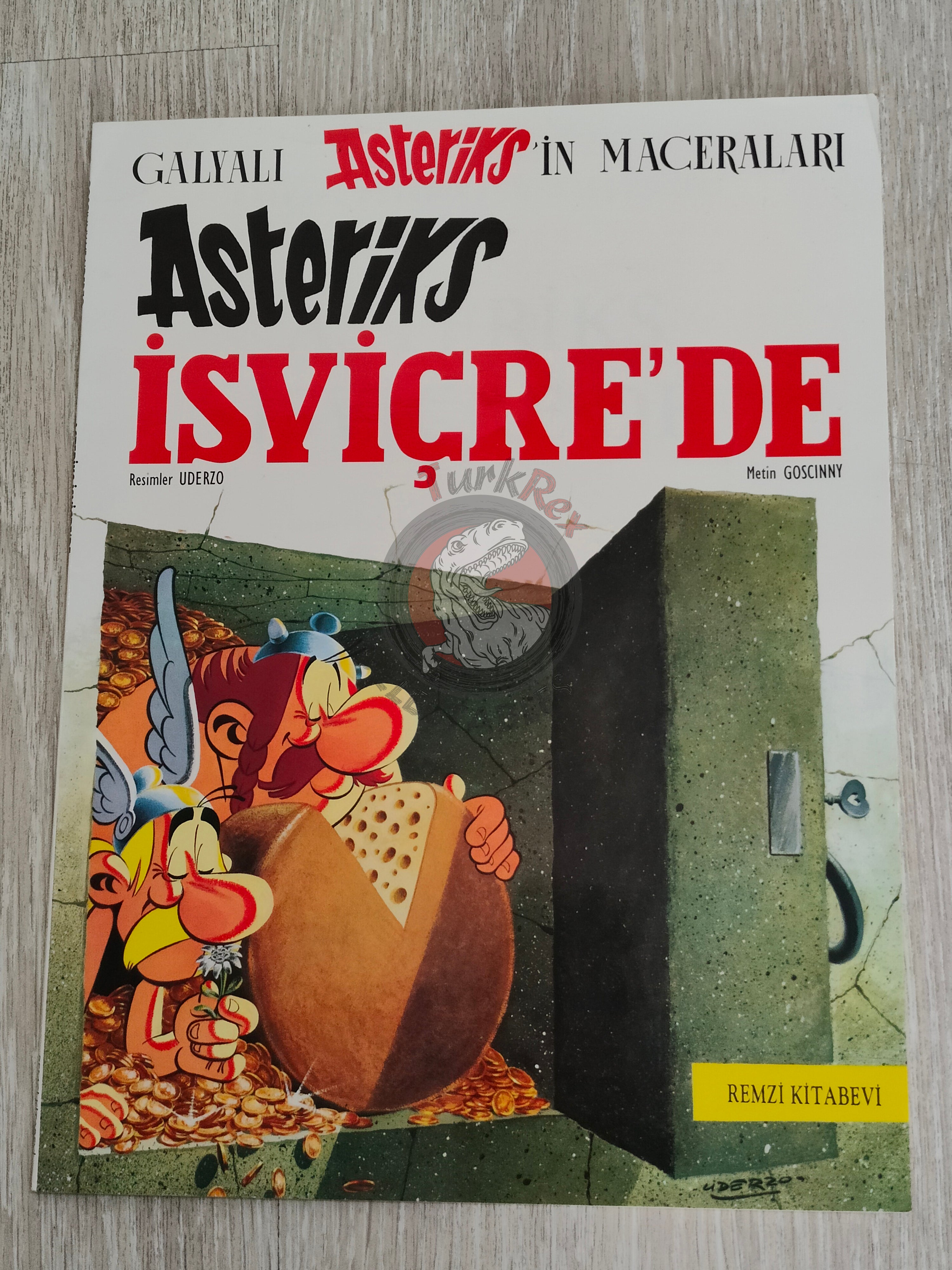 Asterix – Asterix in Switzerland 1996 Turkish Edition Comic Turkey