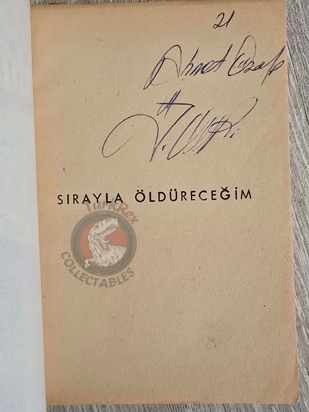 Mario Cleri – Six Graves to Munich 1976 Turkish Book Turkey Puzo