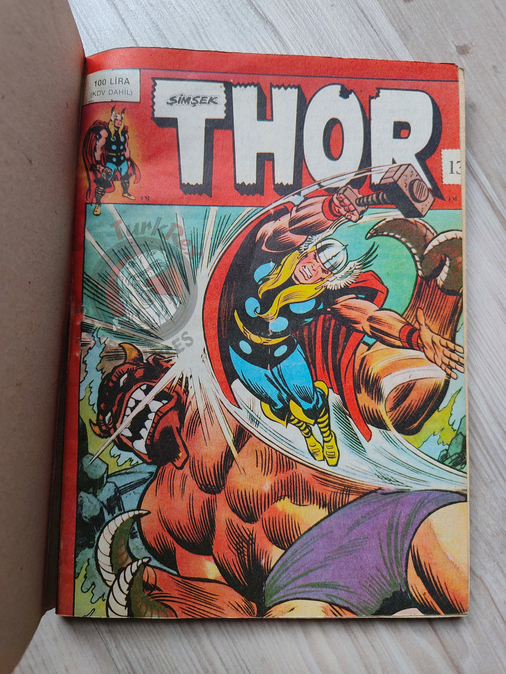 Thor #5 1985 Turkish Comic Turkey The Mighty Thor #197–200 Ragnarok