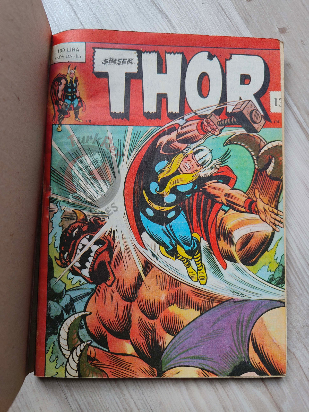 Thor #5 1985 Turkish Comic Turkey The Mighty Thor #197–200 Ragnarok