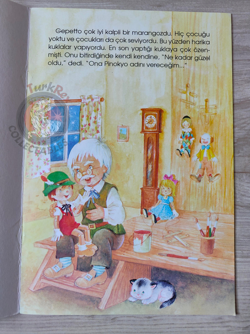 Carlo Collodi – Pinocchio 2006 Turkish Book Turkey Illustrated