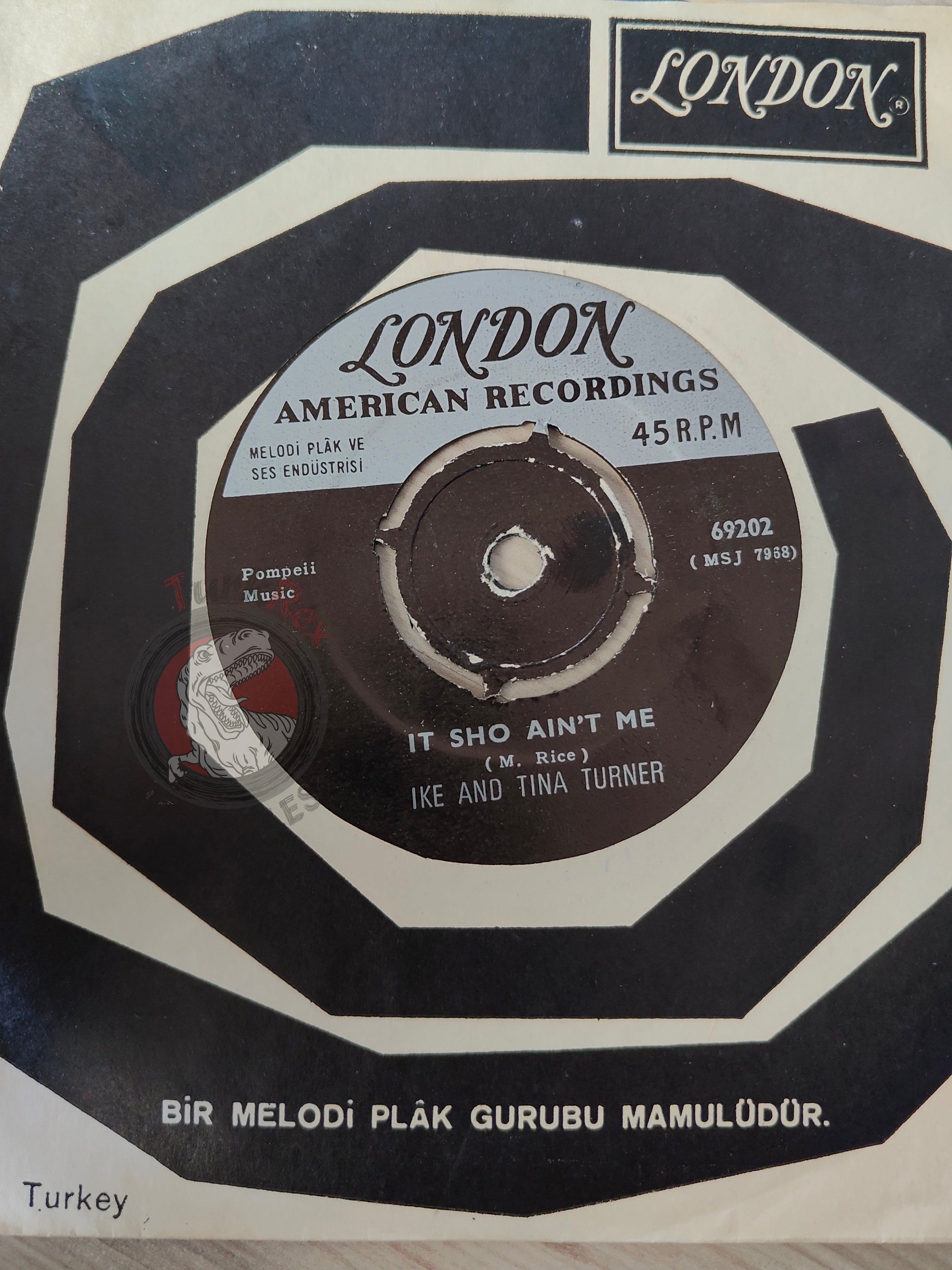 Ike & Tina Turner – We Need An Understanding 7" Turkish Pressing Vinyl Turkey Edition