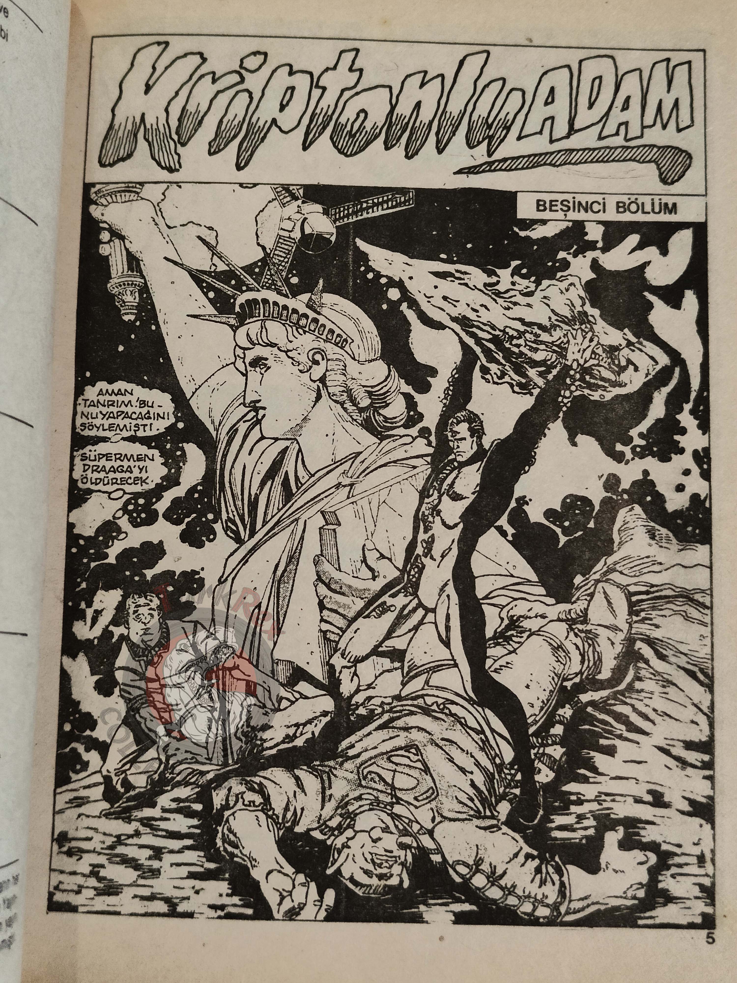 Superman #92 1991 Turkish Comic Turkey Adventures of  #465 #466 Action Comics #652