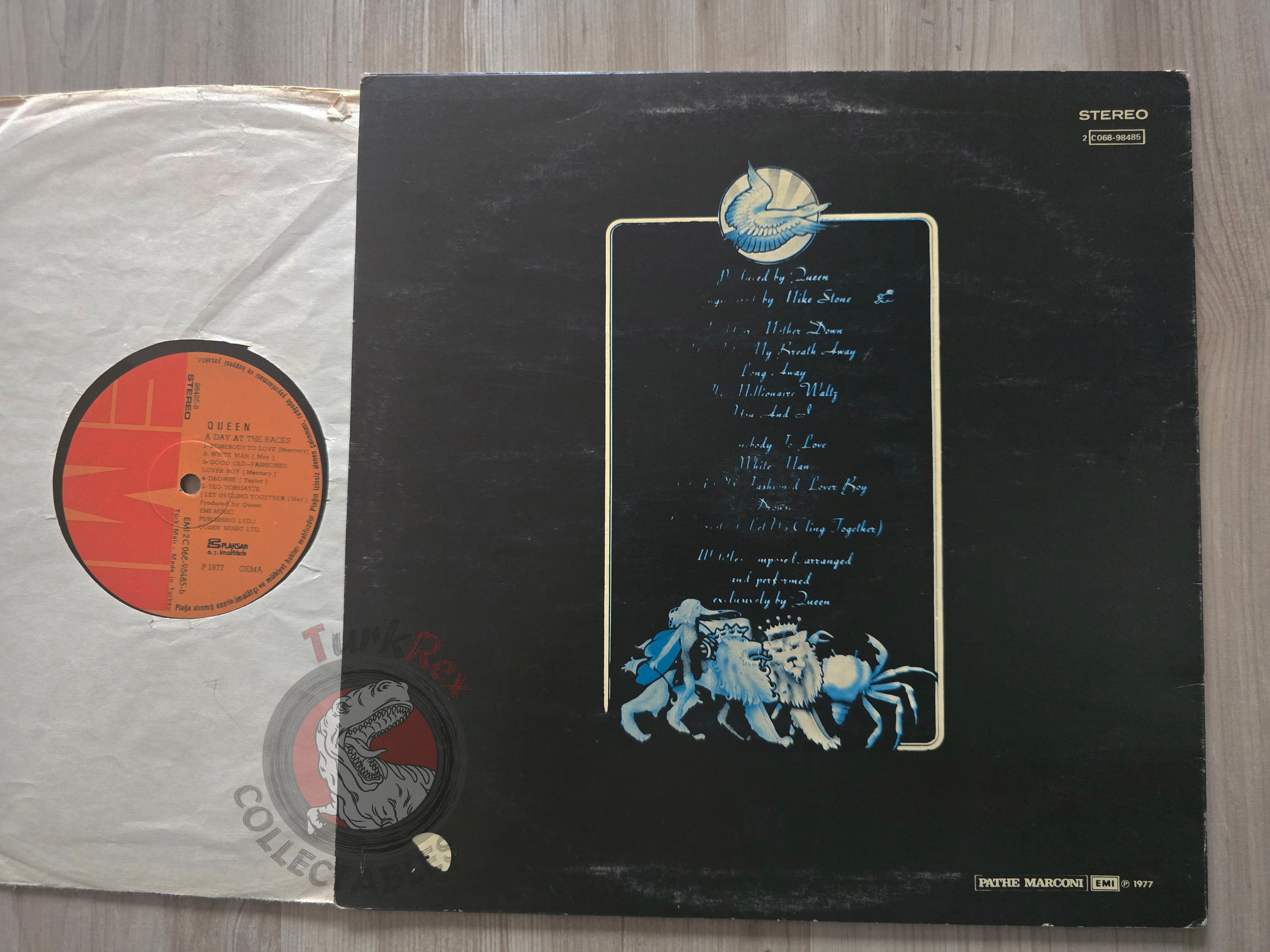 Queen – A Day At The Races Turkish Pressing Vinyl Turkey Edition