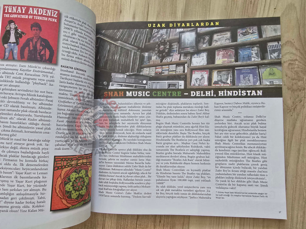 Plak Mecmuası 2017 Pink Floyd to The Velvet Underground Turkish Vinyl Collecting Mag Turkey Beatles Doors