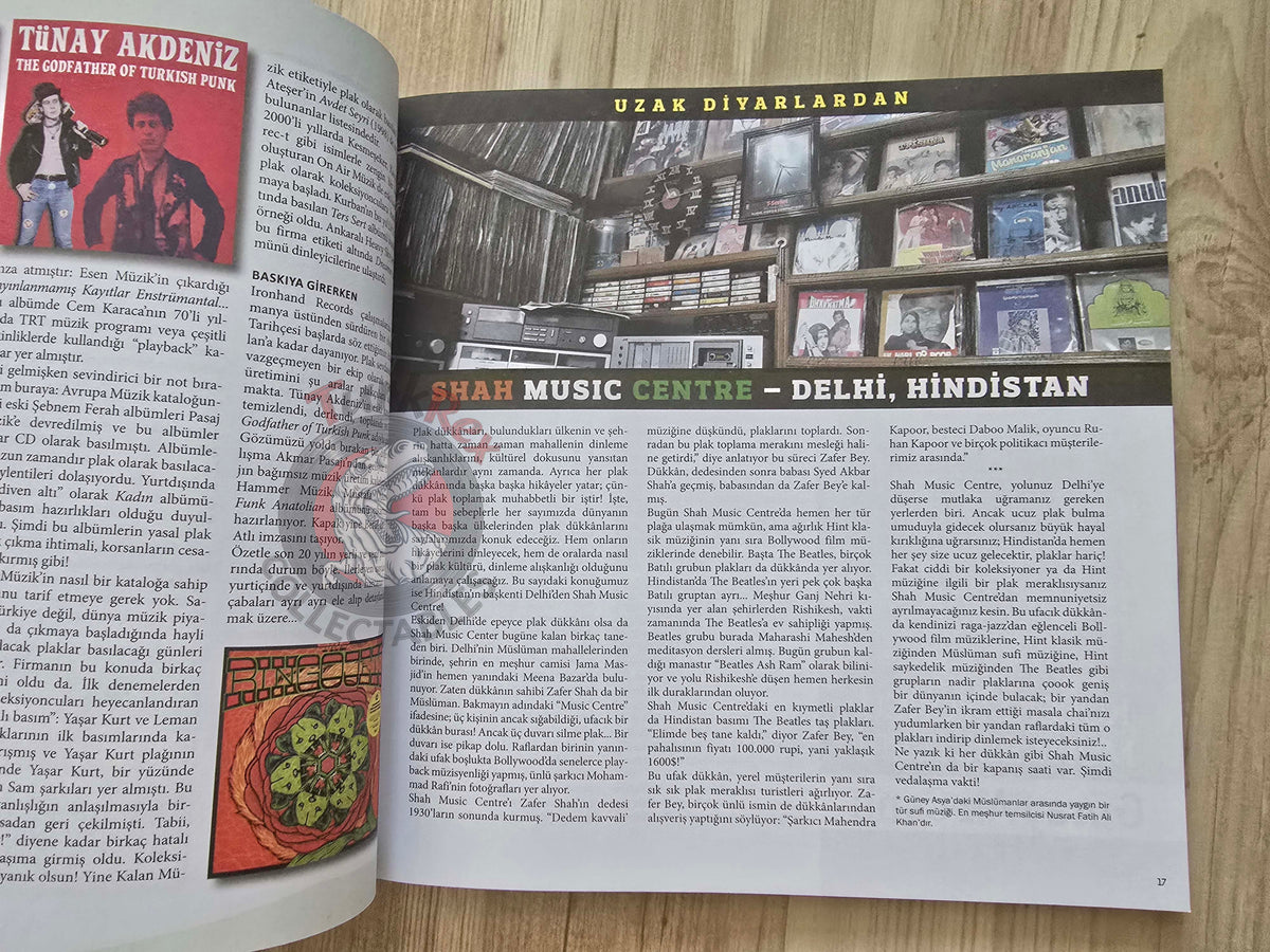 Plak Mecmuası 2017 Pink Floyd to The Velvet Underground Turkish Vinyl Collecting Mag Turkey Beatles Doors