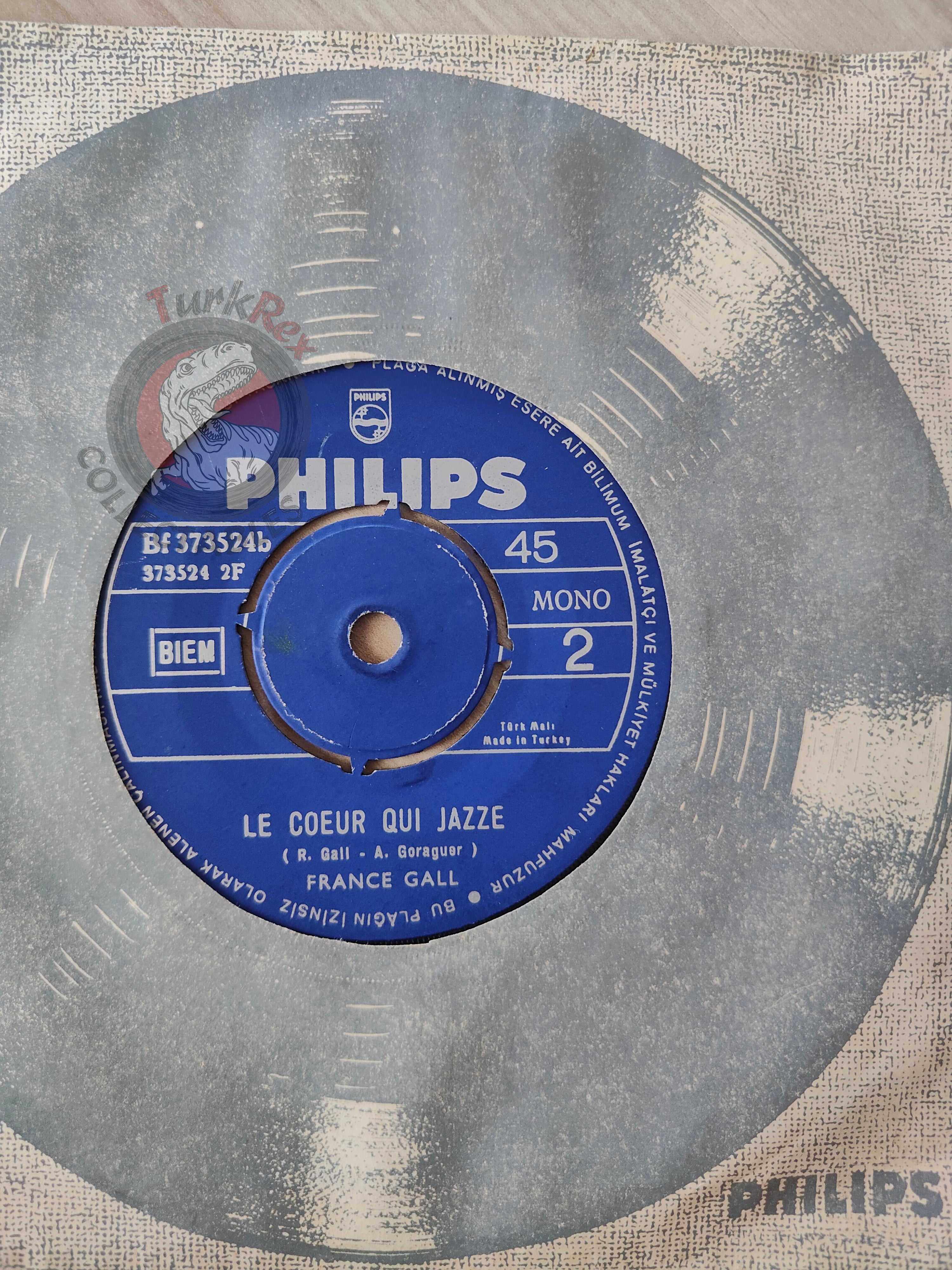 France Gall – Poupée De Cire Poupée De Son 7" Turkish Pressing Vinyl Turkey Edition Eurovision