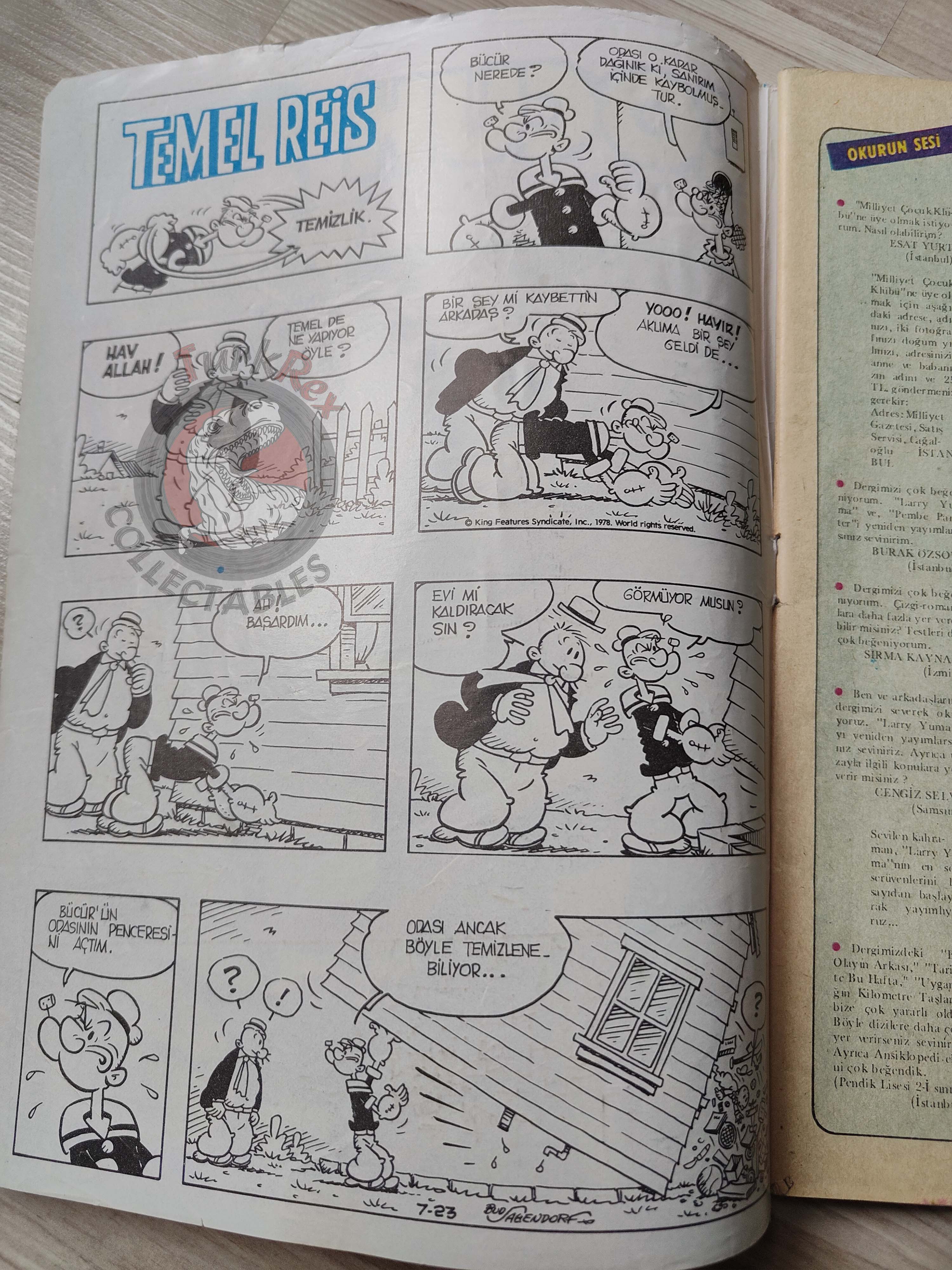 Milliyet Çocuk #51 1979 Turkish Comic Turkey Joyas Literarias Juveniles #137 Emilo Salgari