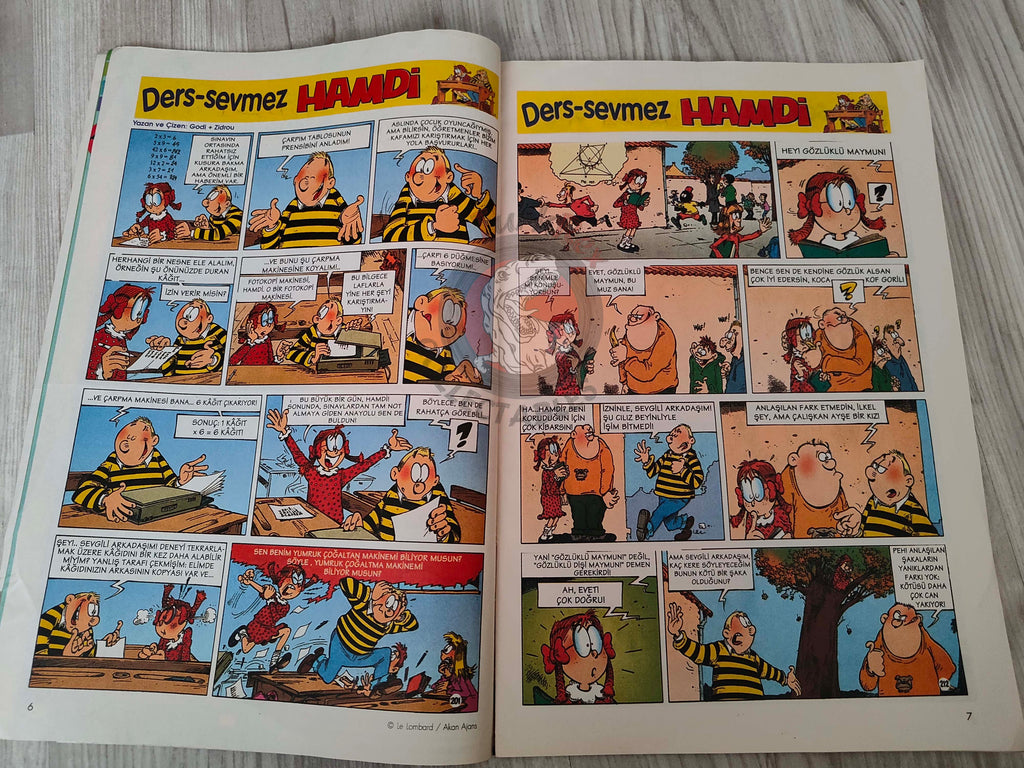 Miço #116 L’Élève Ducobu Turkish Comic Turkey 2004 Les Zappeurs  Mirabelle