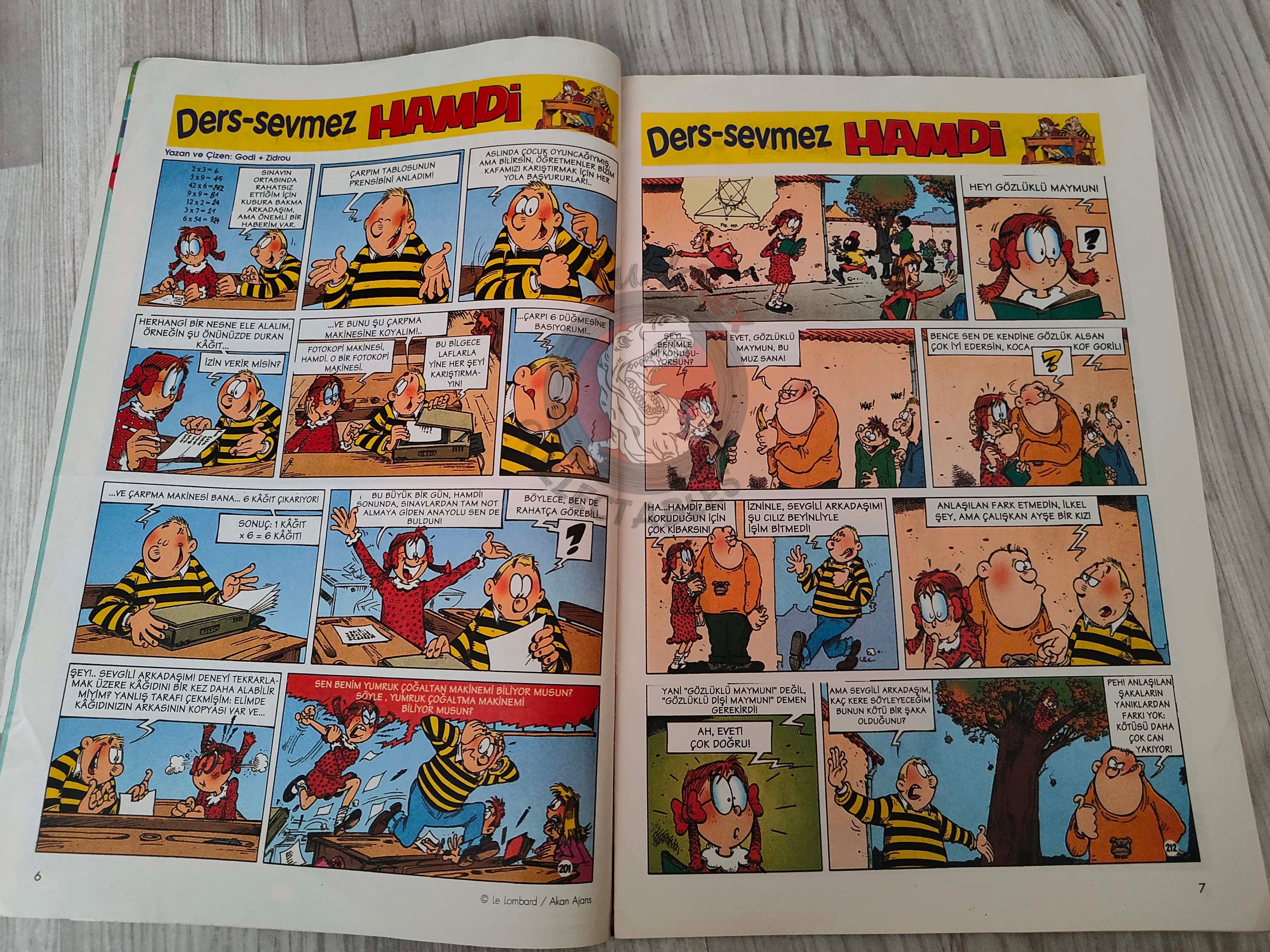 Miço #116 L’Élève Ducobu Turkish Comic Turkey 2004 Les Zappeurs  Mirabelle